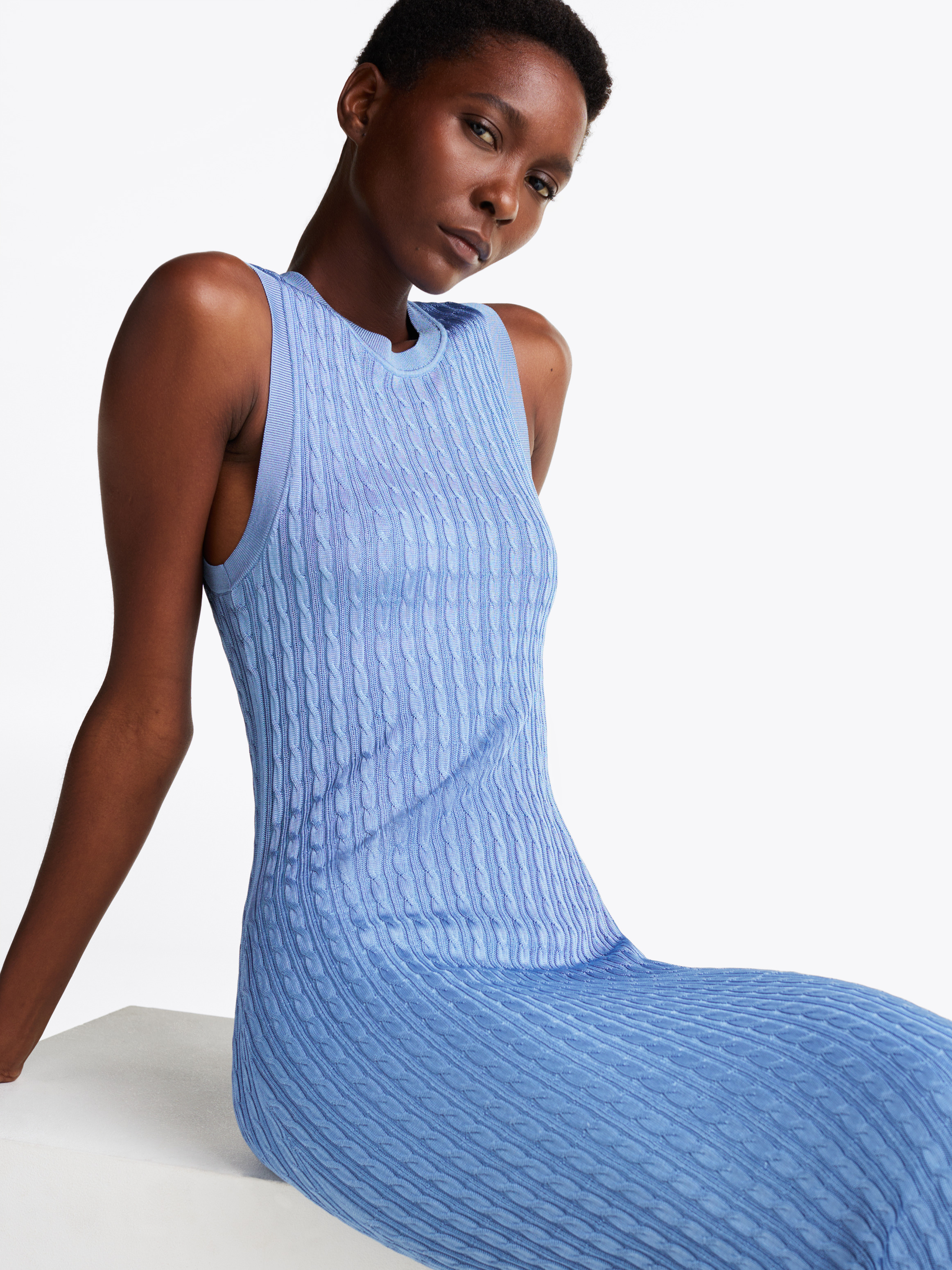 ワンピース Clara Cable Knit Dress Slim Maxi Cable Knit Dress | Dresses & Skirts | Tommy Hilfiger