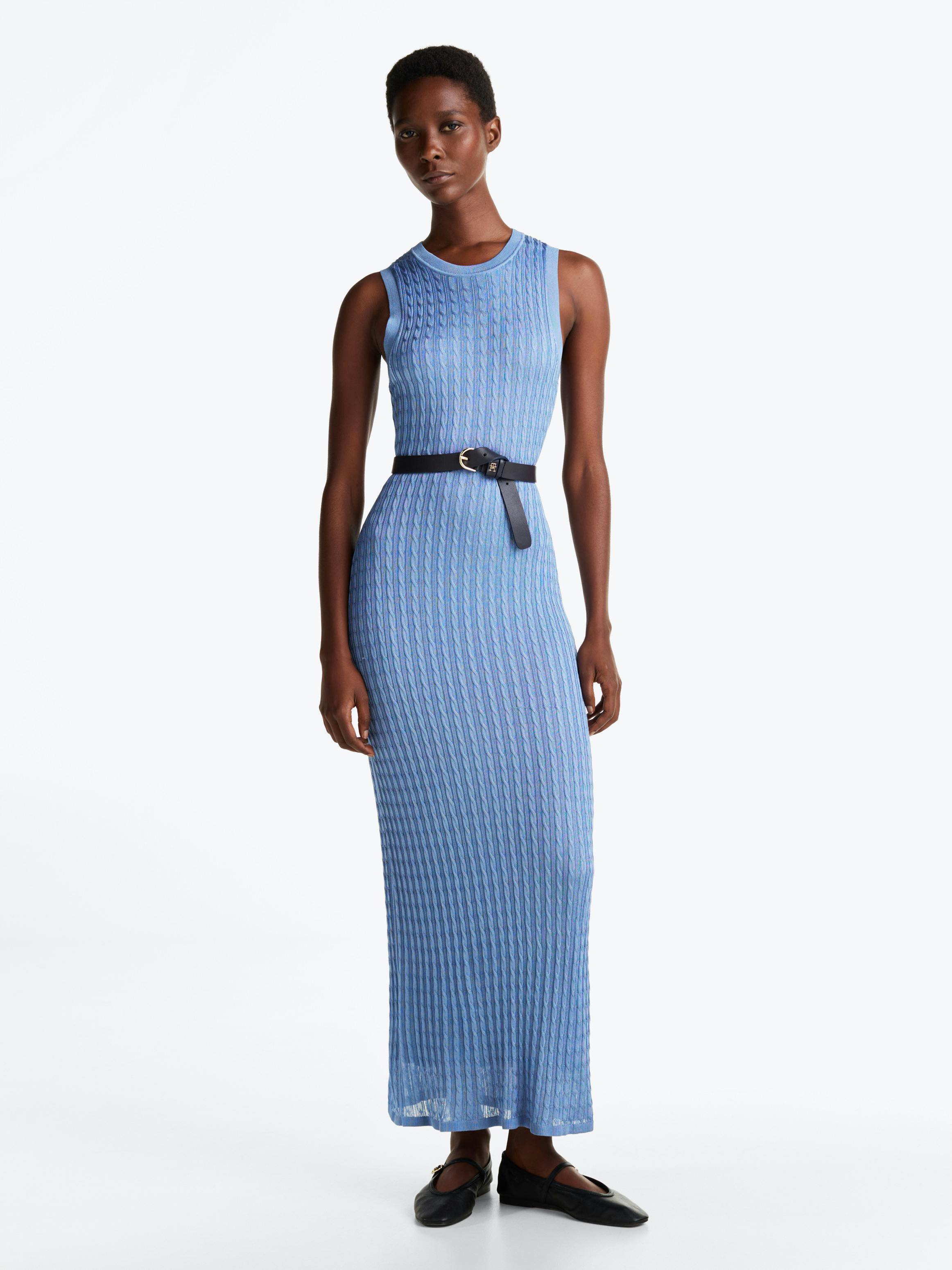 Slim Maxi Cable Knit Dress | Dresses & Skirts | Tommy Hilfiger Slim Maxi Cable Knit Dress | Dresses & Skirts | Tommy Hilfiger