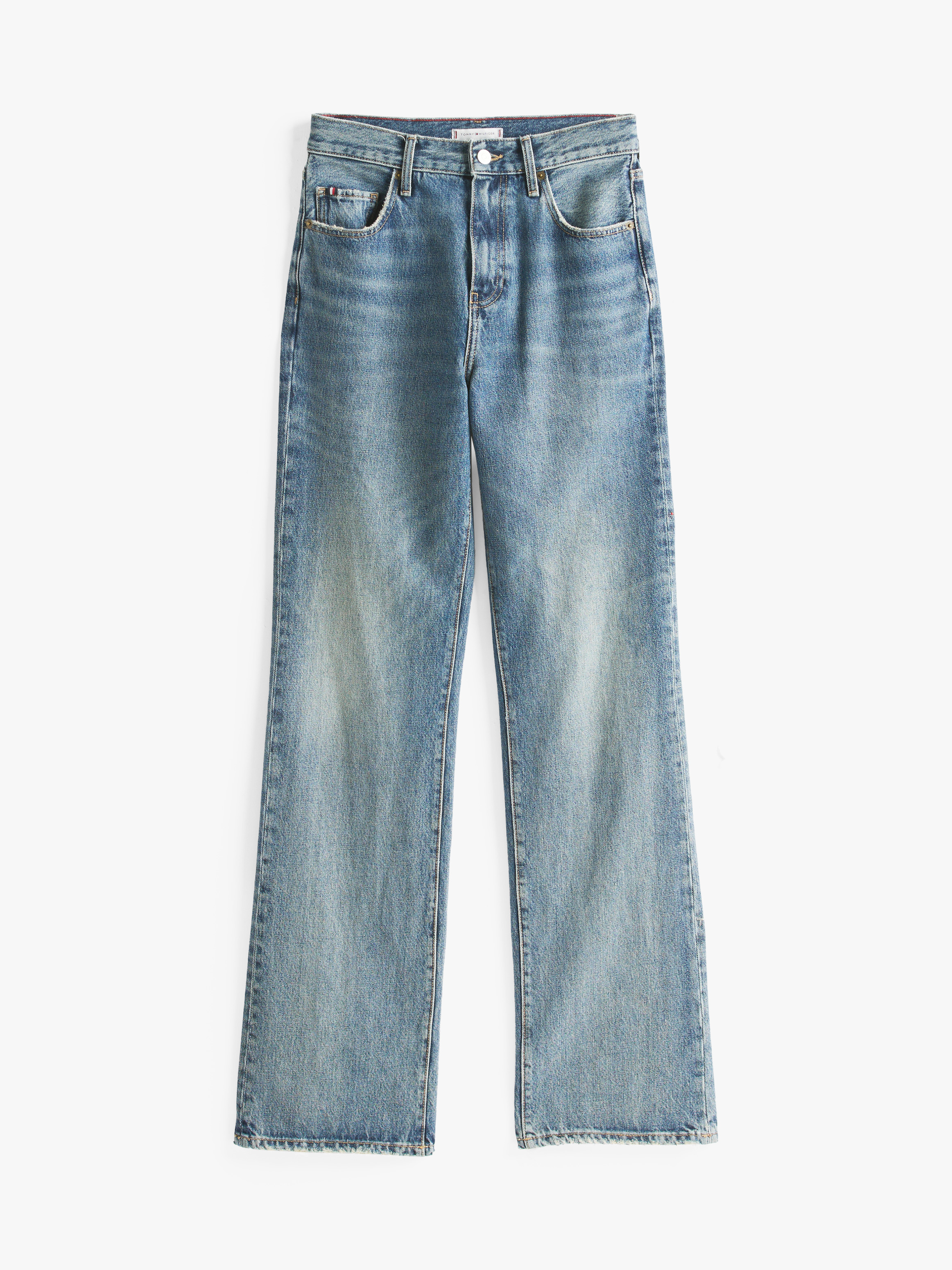 High Rise Relaxed Bootcut Jeans - Main Image