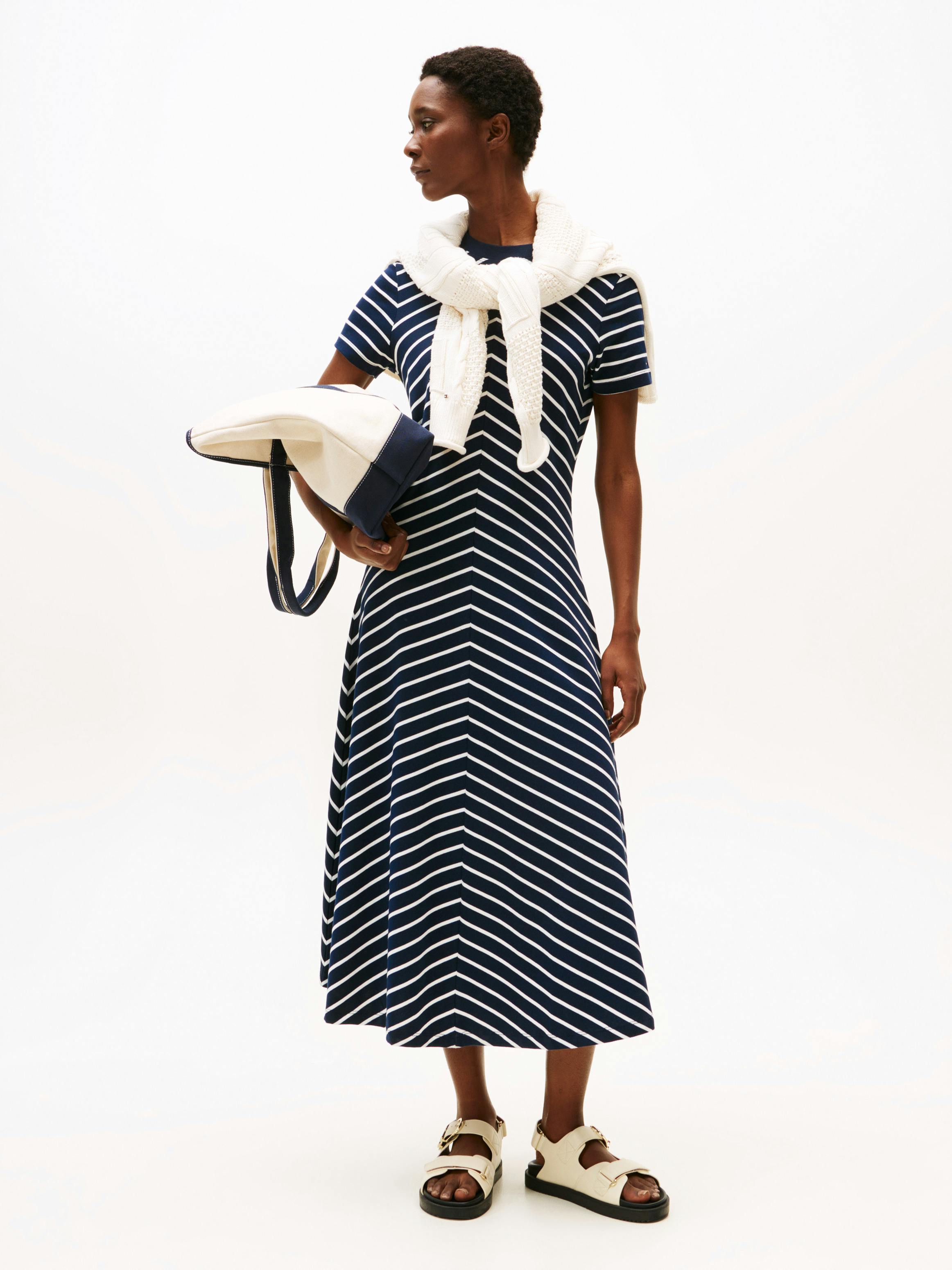 Fit And Flare Midi Dress | Dresses & Skirts | Sportswear