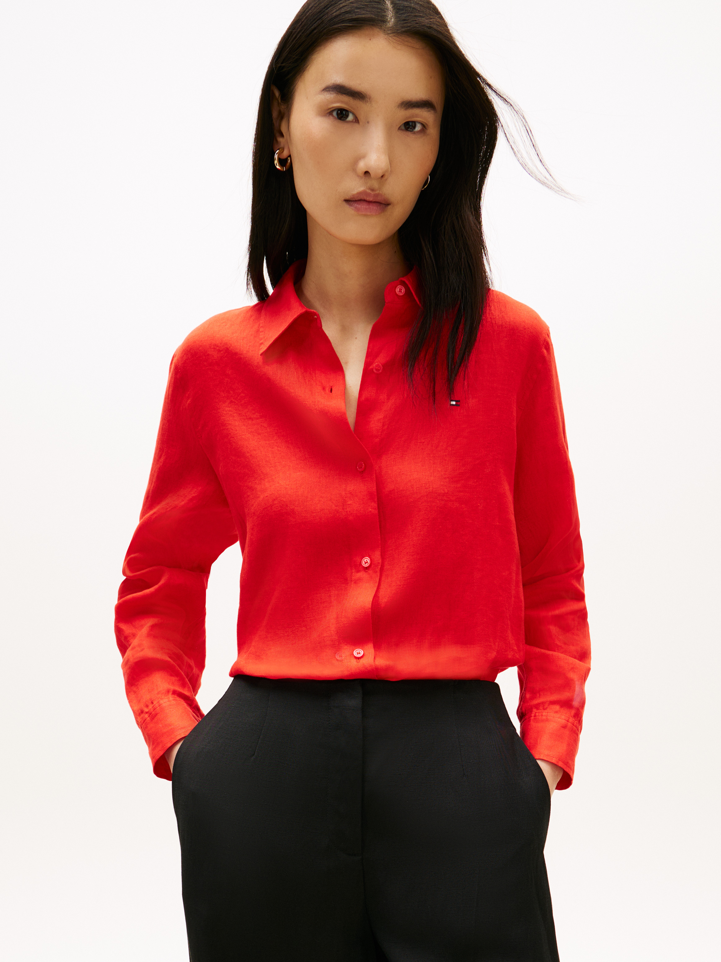 Regular Fit Linen Shirt