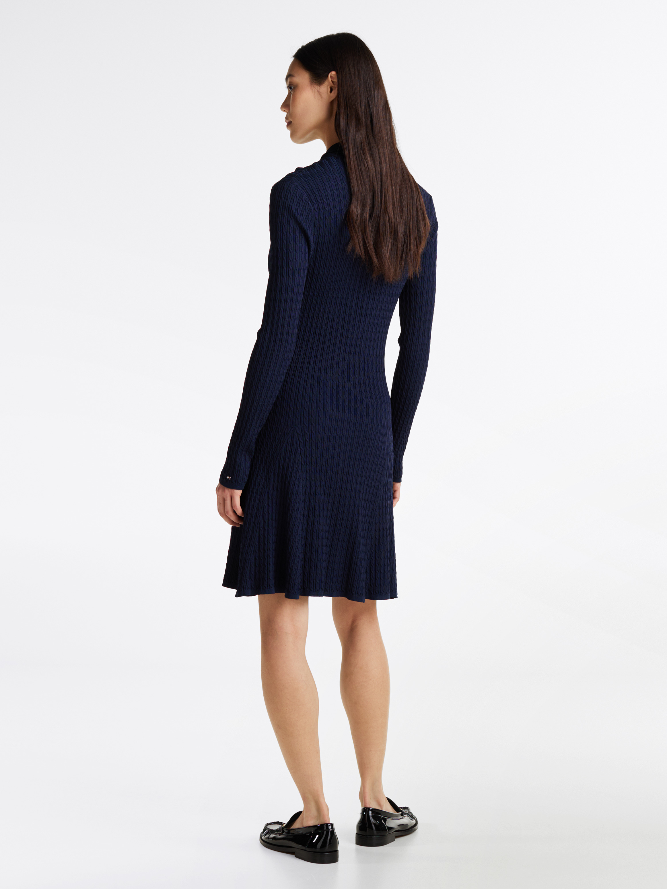 princess polly baby blue dress Buy Hush Blue Penny Crew Neck Ribbed Jumper Dress from Next Oman main image 1