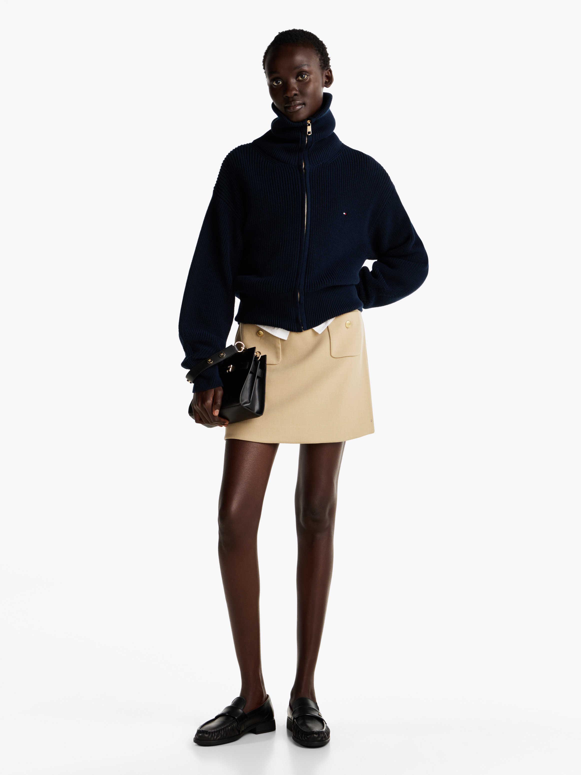 Button Pocket Mini Skirt | Dresses & Skirts | Tommy Hilfiger