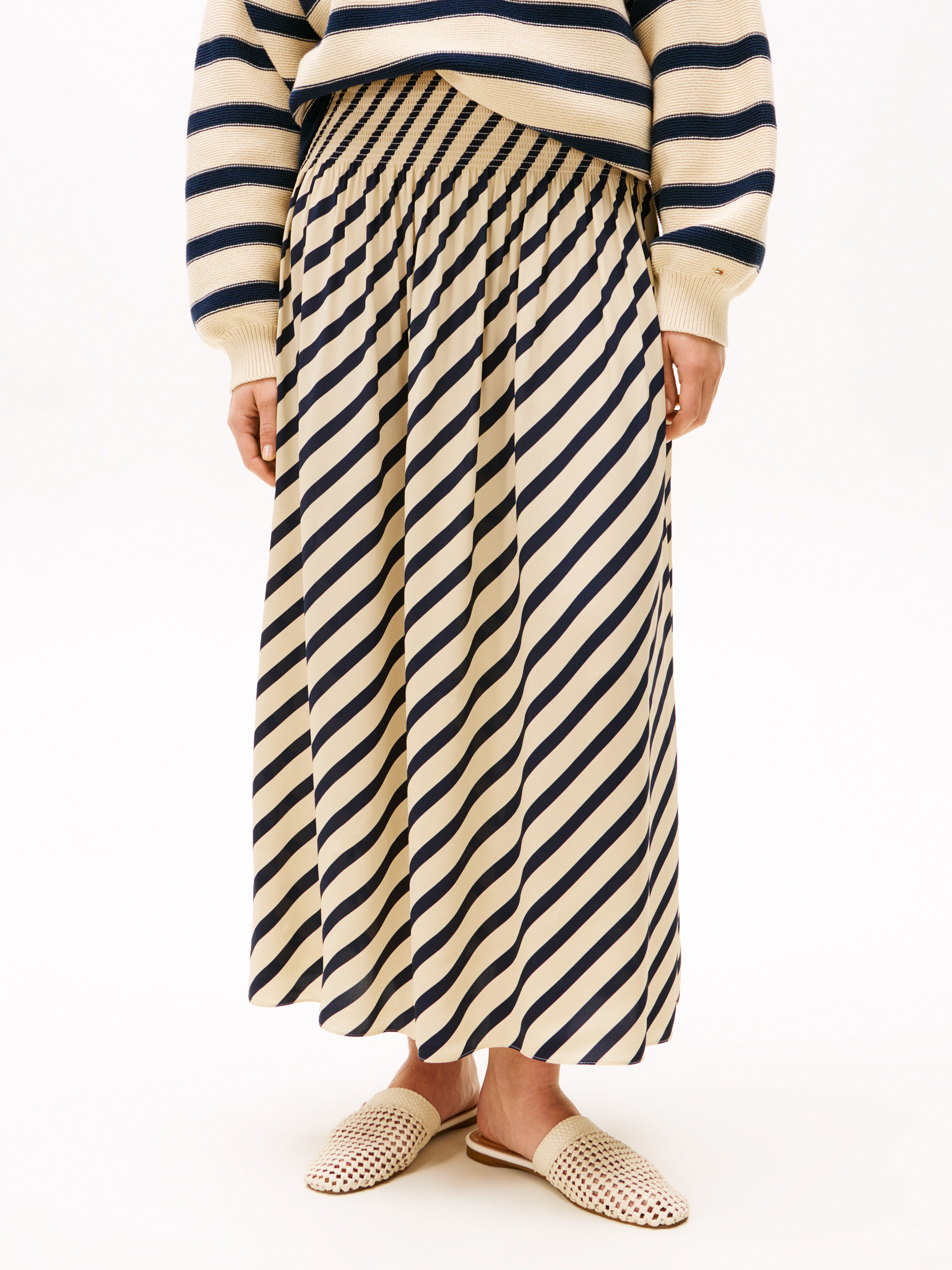 The Sofia Capsule Stripe Dress | Skirts | Tommy Hilfiger