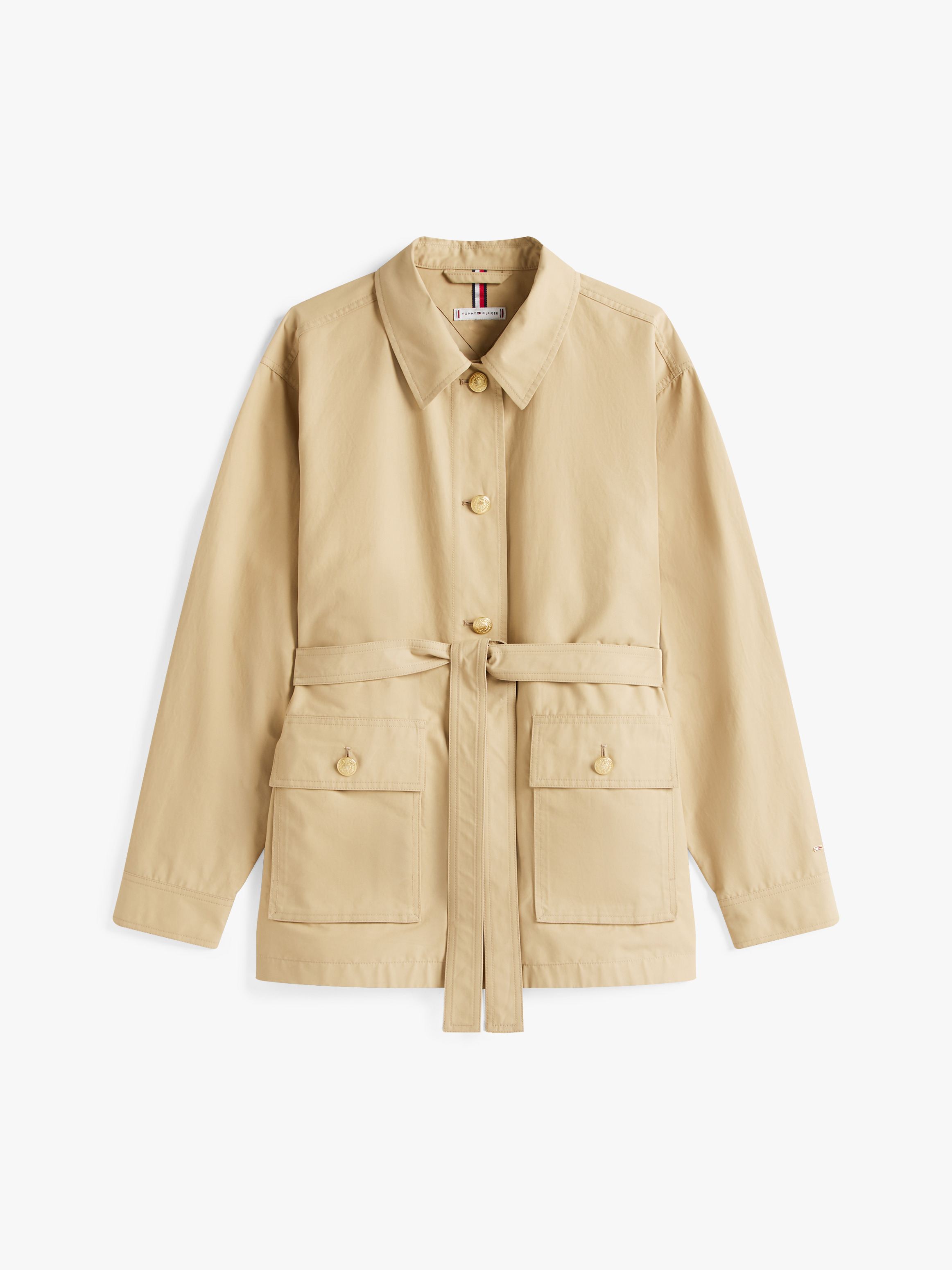 Water Repellent Belted Field Jacket | Coats & Jackets | Tommy Hilfiger
