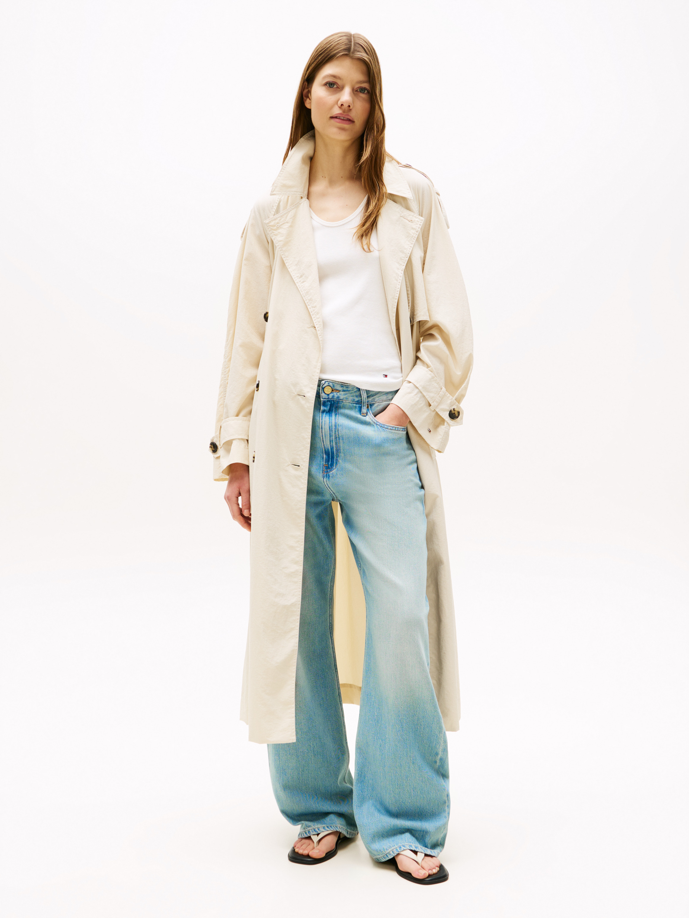 Lightweight Oversized Trench Coat