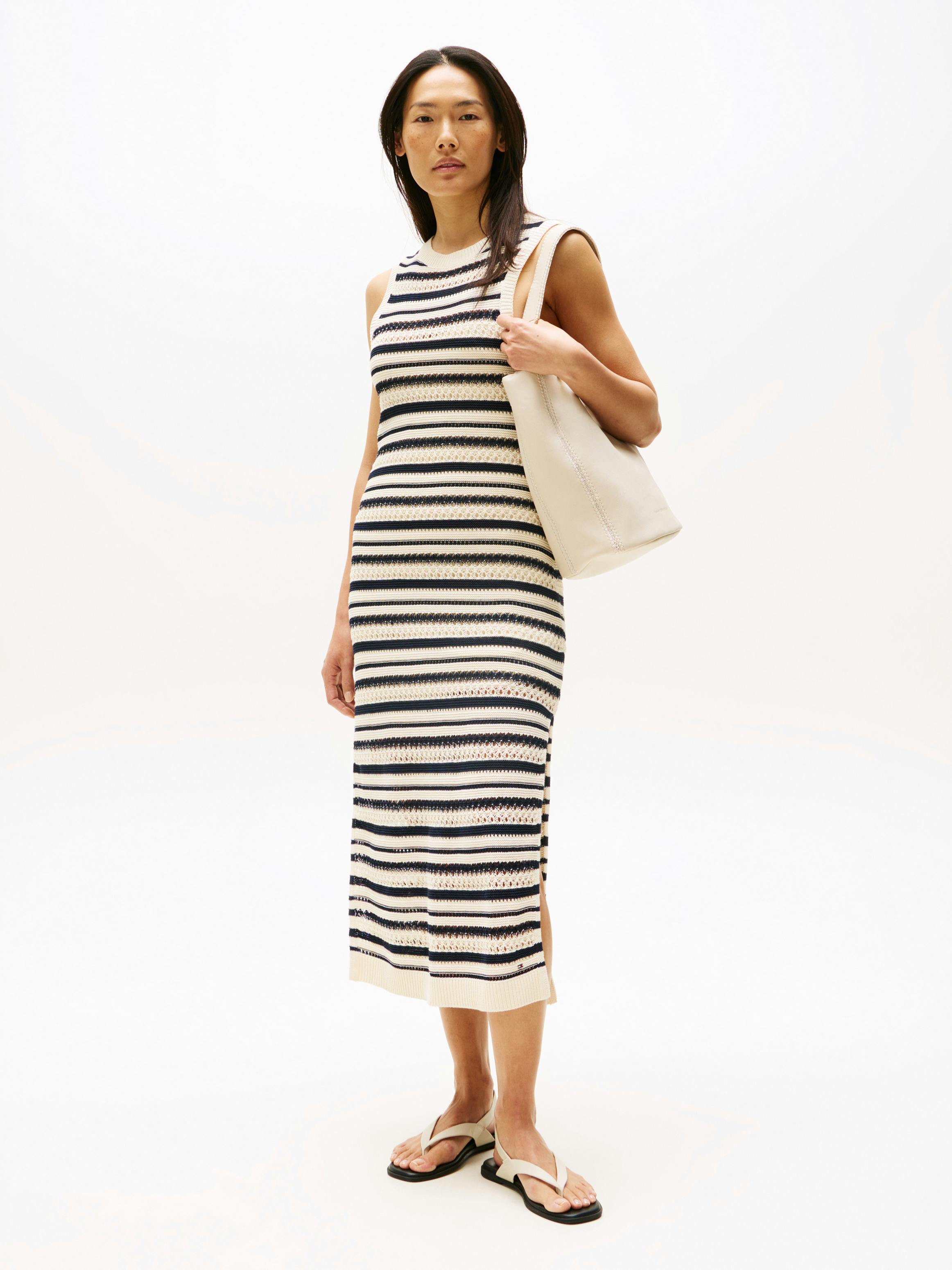 Maxi Dress Tommy Hilfiger Crochet Dress Crochet Slim Midi Sleeveless Jumper Dress Dresses Tommy Hilfiger Maxi Dress Tommy Hilfiger Crochet Dress Crochet Slim Midi Sleeveless Jumper Dress Dresses Tommy Hilfiger