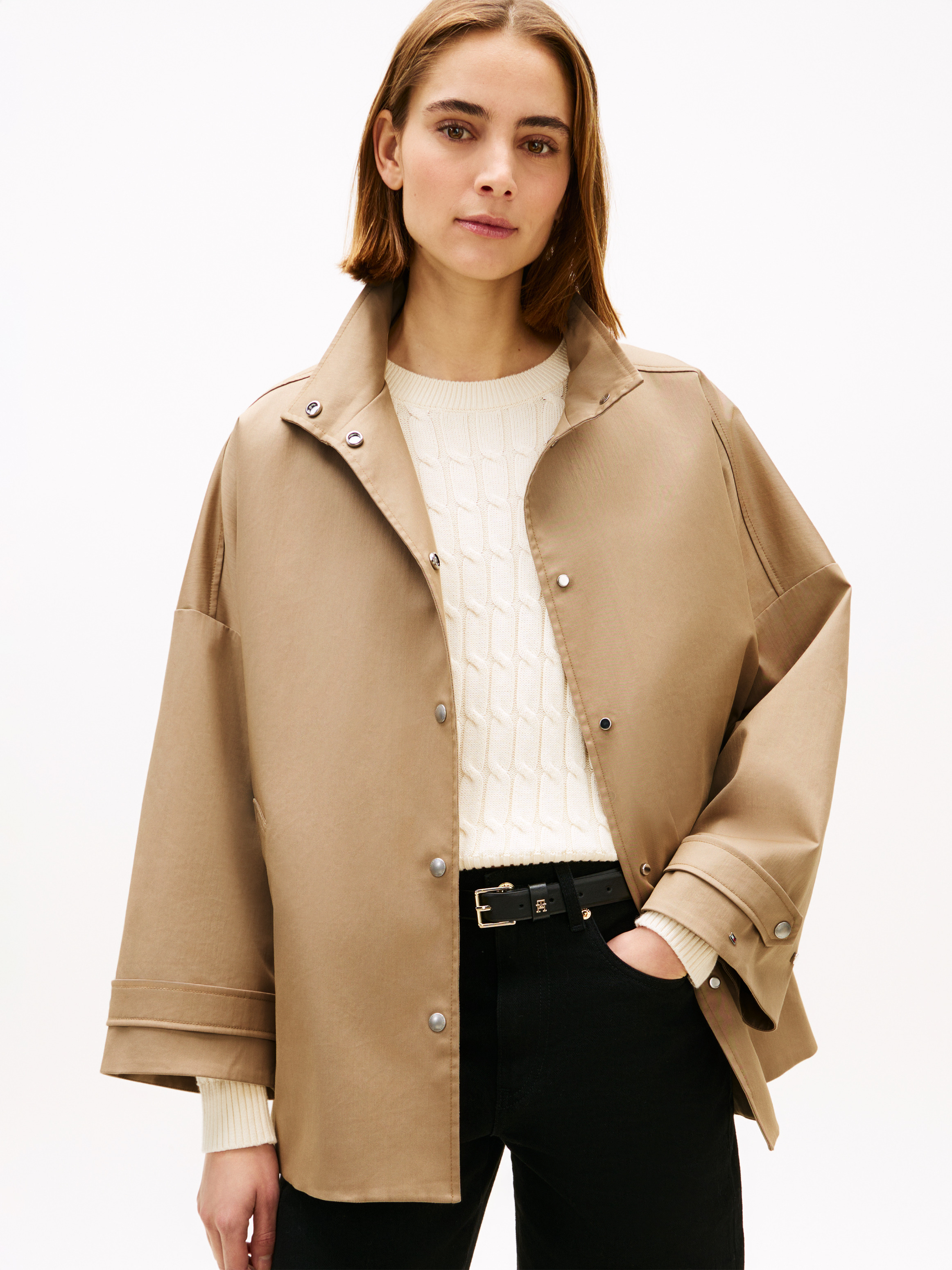 Water Repellent Oversized Car Coat