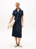 Twill Shirt Dress