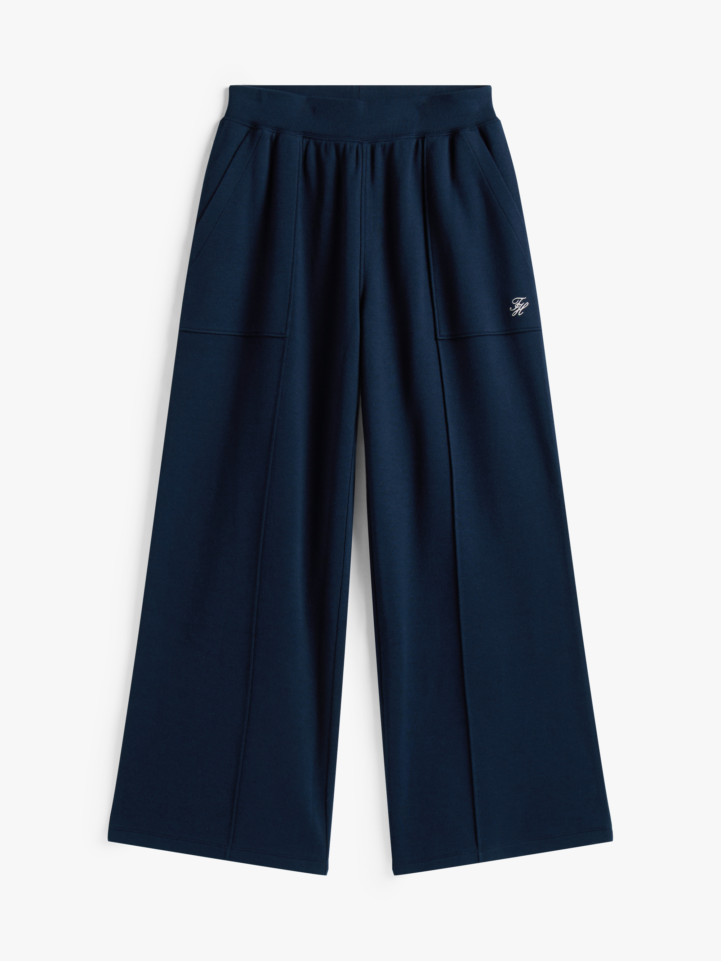 Script Logo Wide Leg Pants | Pants | Tommy Hilfiger