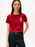 TH Crest Embroidery Crew Neck T-Shirt