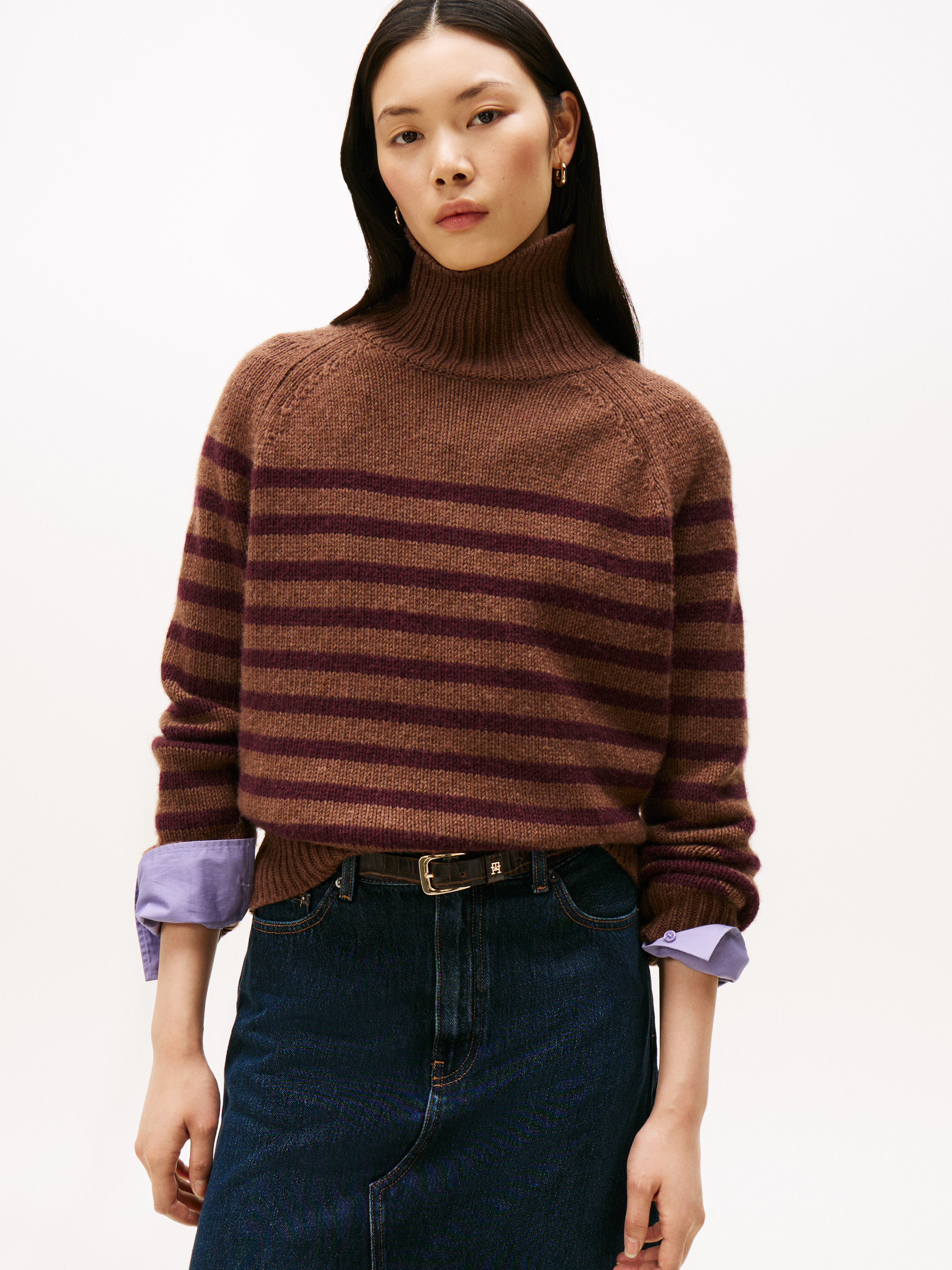 Relaxed Turtleneck Jumper With Cashmere