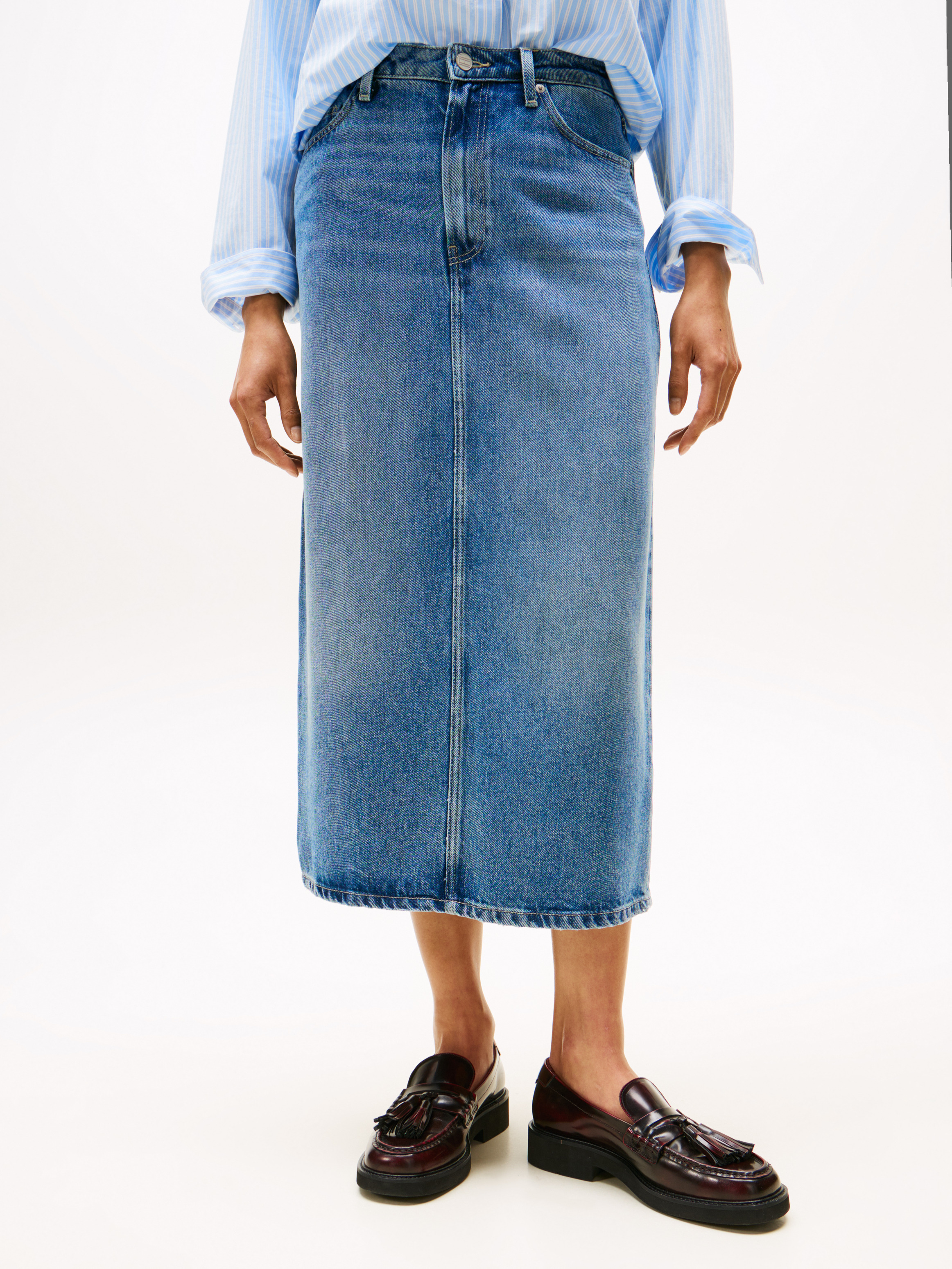 Claire High Maxi Skirt | Skirts | Tommy Jeans