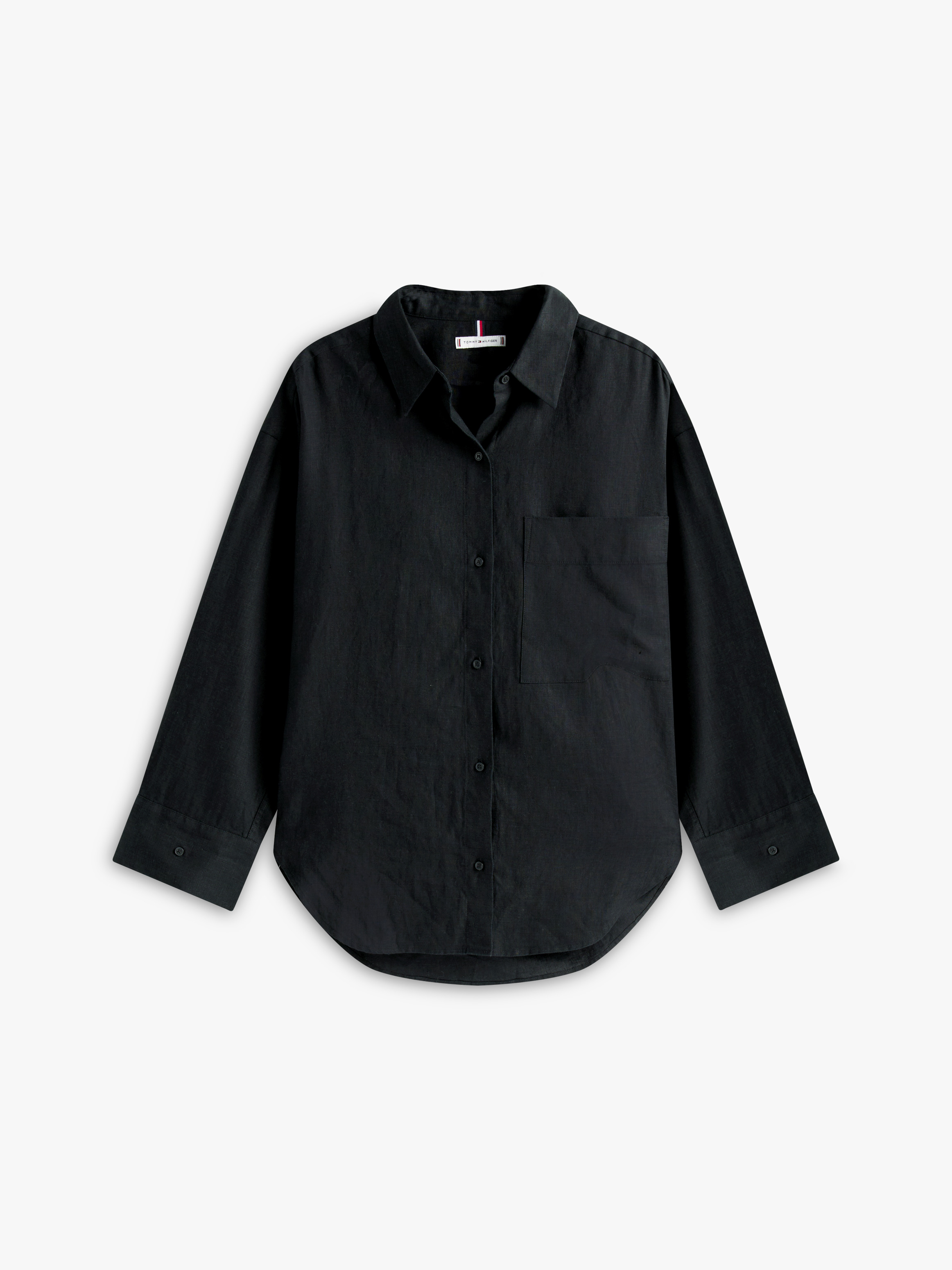 Oversized Fit Linen Shirt | Shirts | Tommy Hilfiger