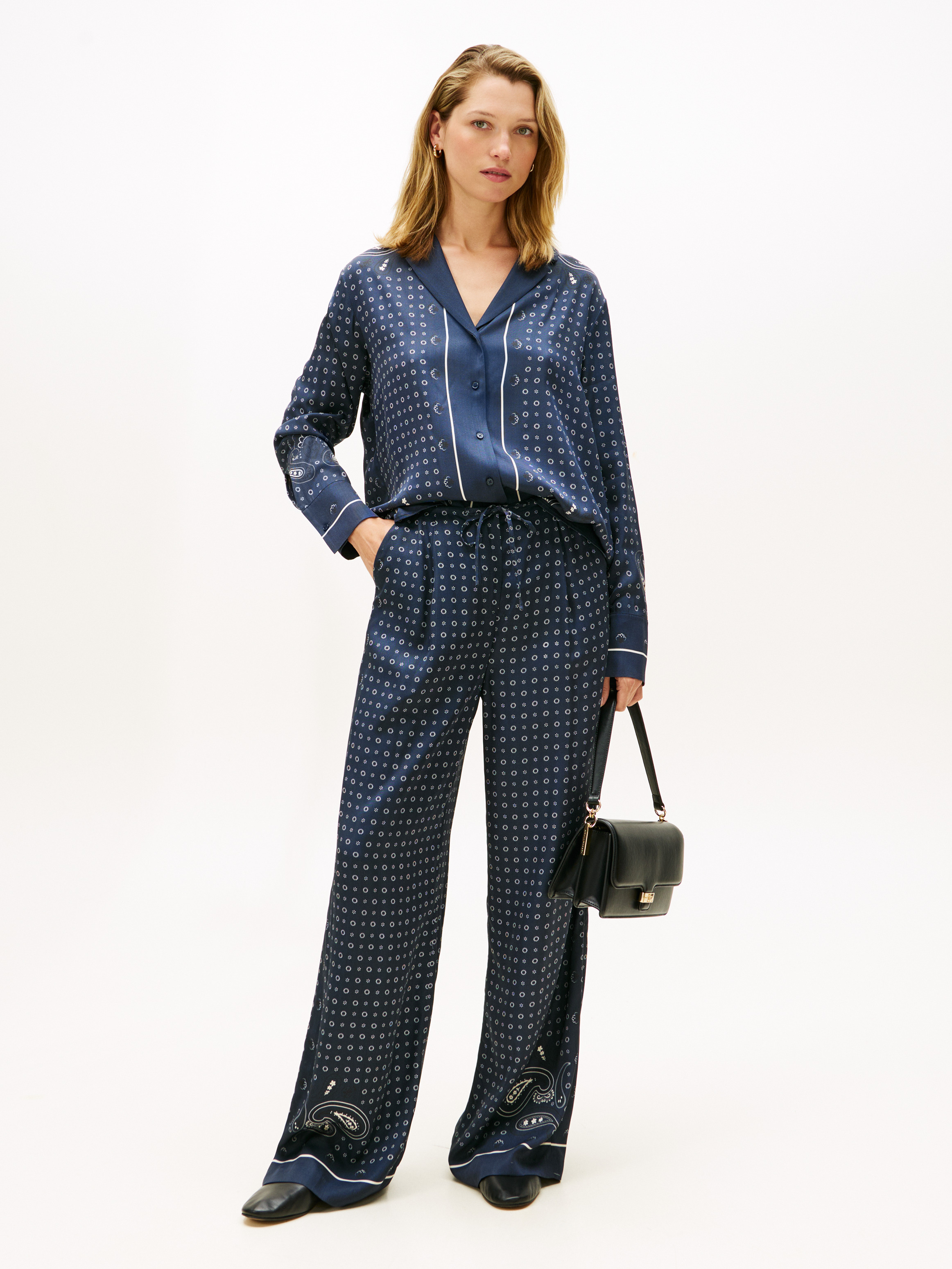 Paisley Twill Pajama Pants | Pants | Tommy Hilfiger