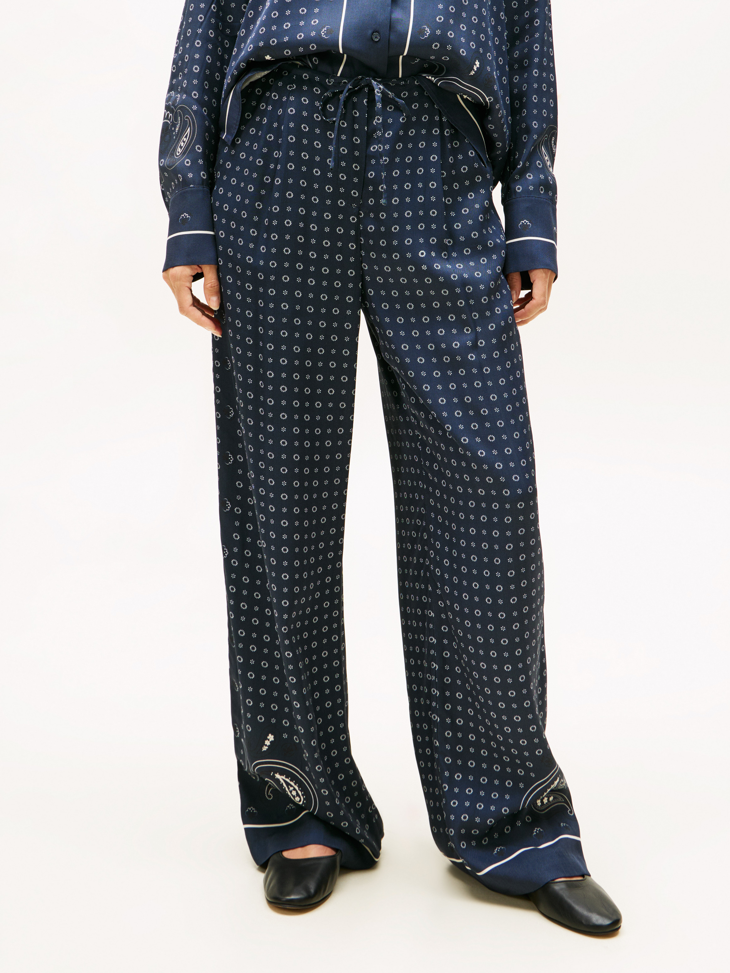Paisley Twill Pajama Pants | Pants | Tommy Hilfiger