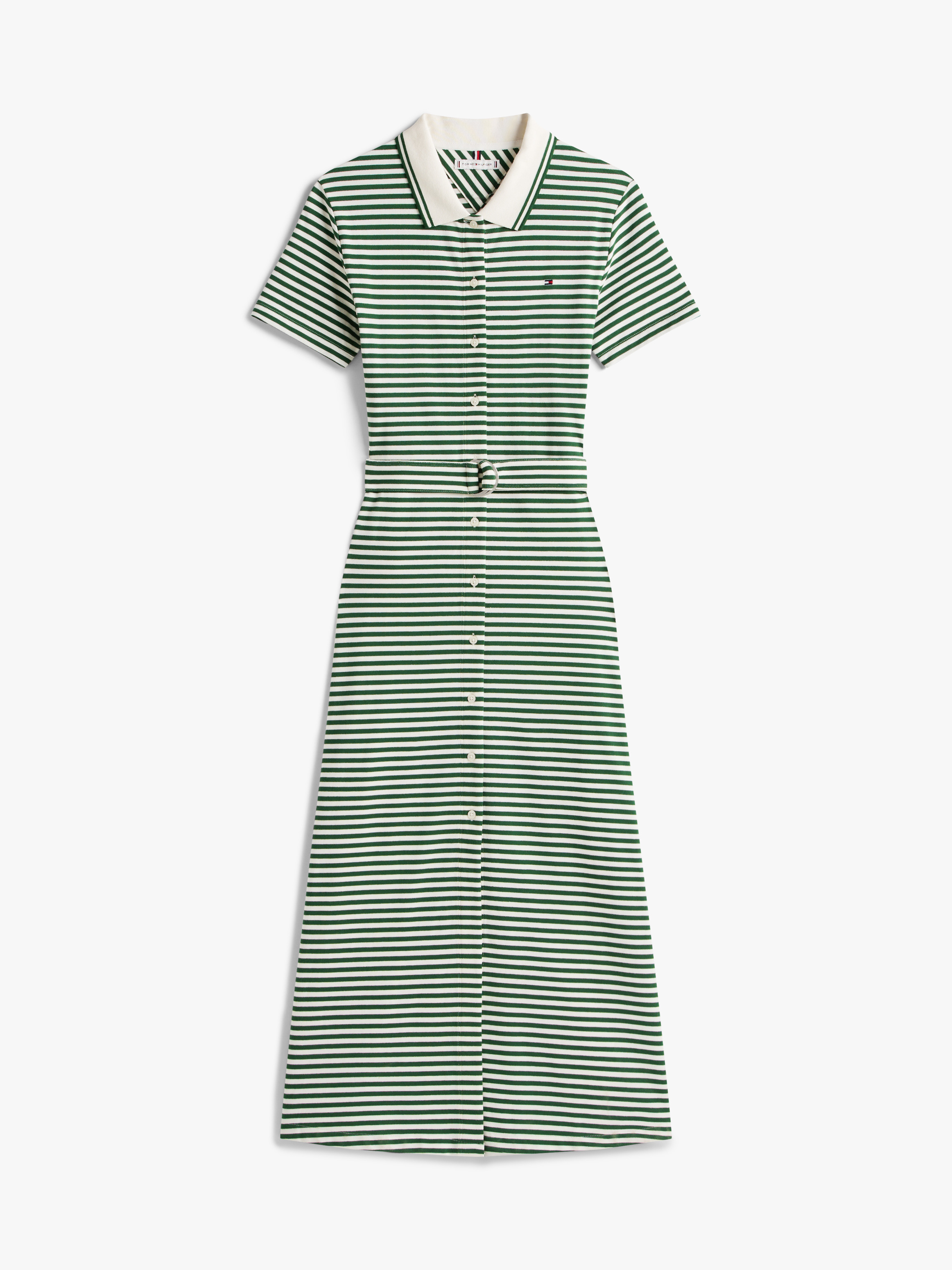 Striped Polo Midi Dress | Dresses | Tommy Hilfiger