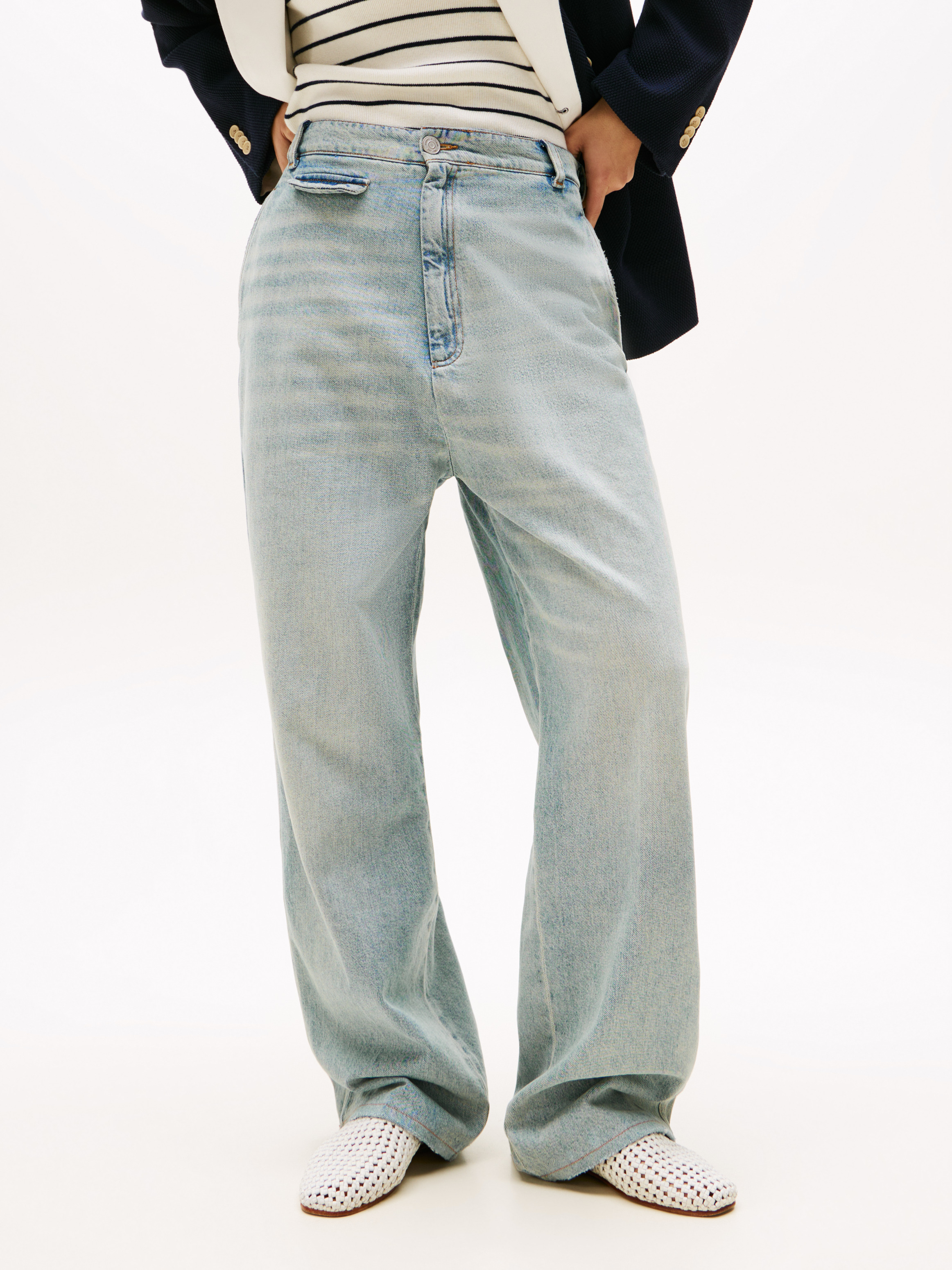 The Runway Collection Oversized Utility Jeans