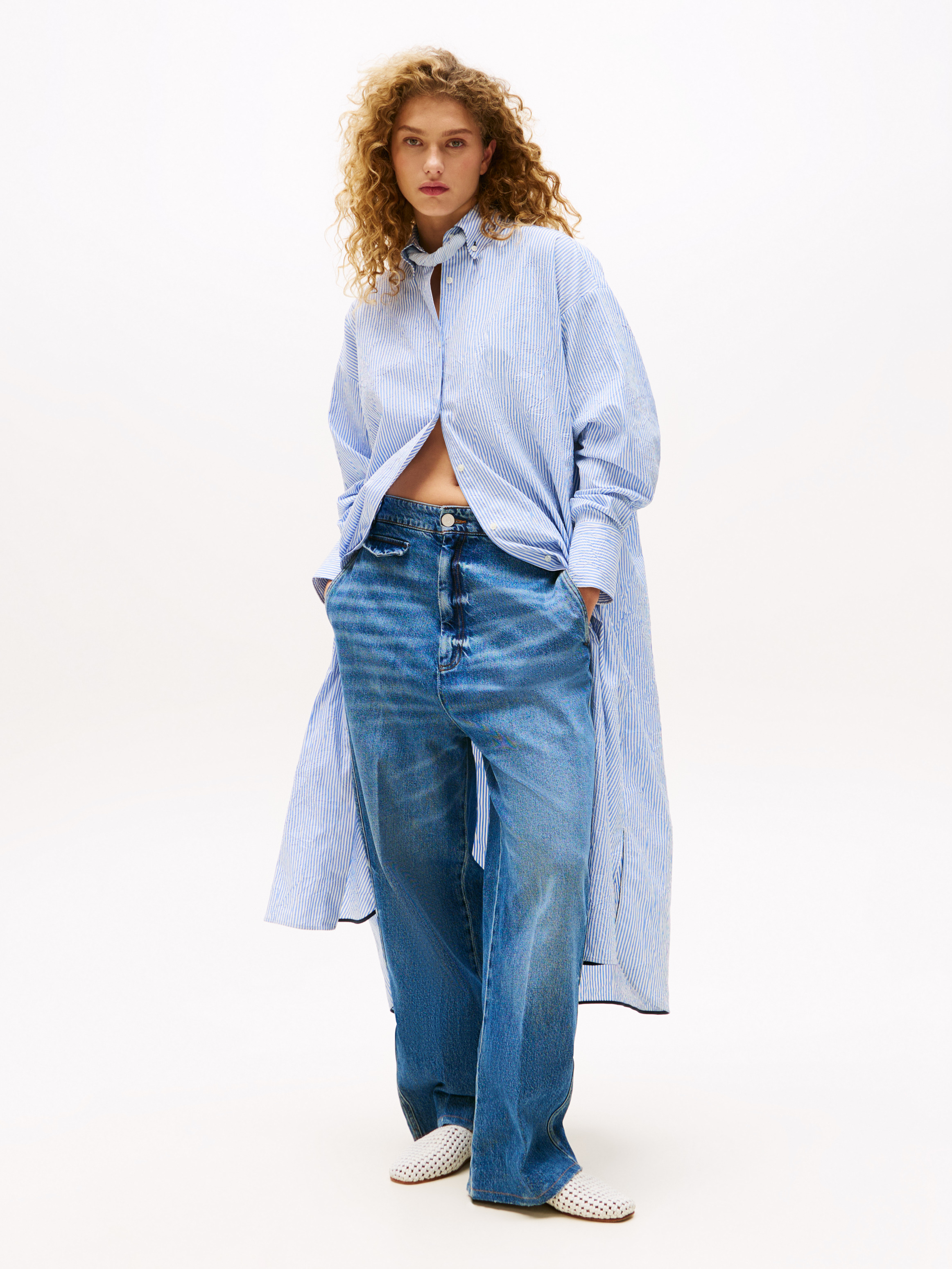 The Runway Collection Long Oversized Shirt