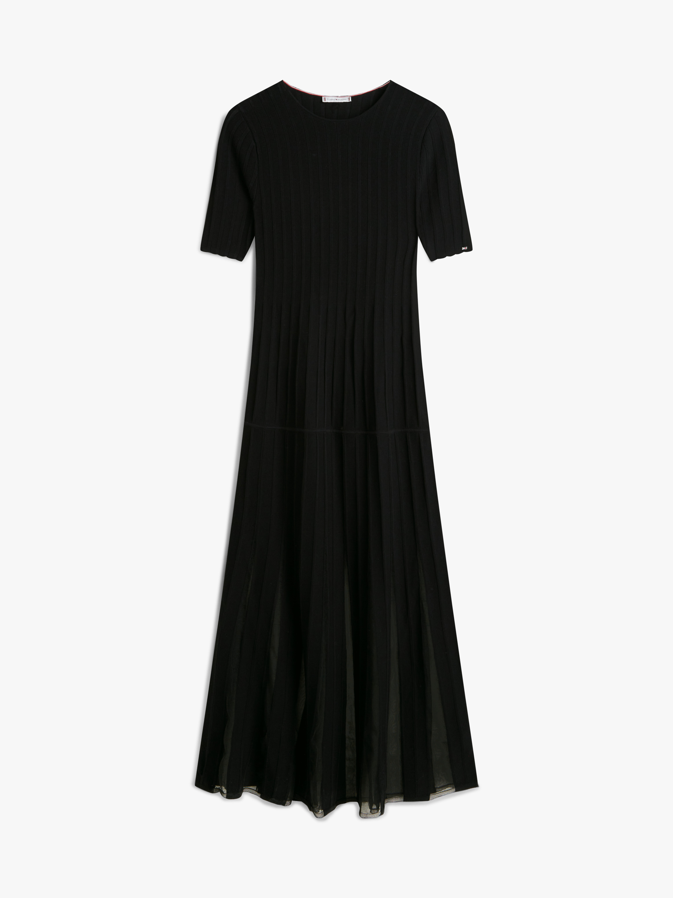 black and green maxi dress Adrianna Papell One-shoulder Floral Satin Gown With Bell Sleeve