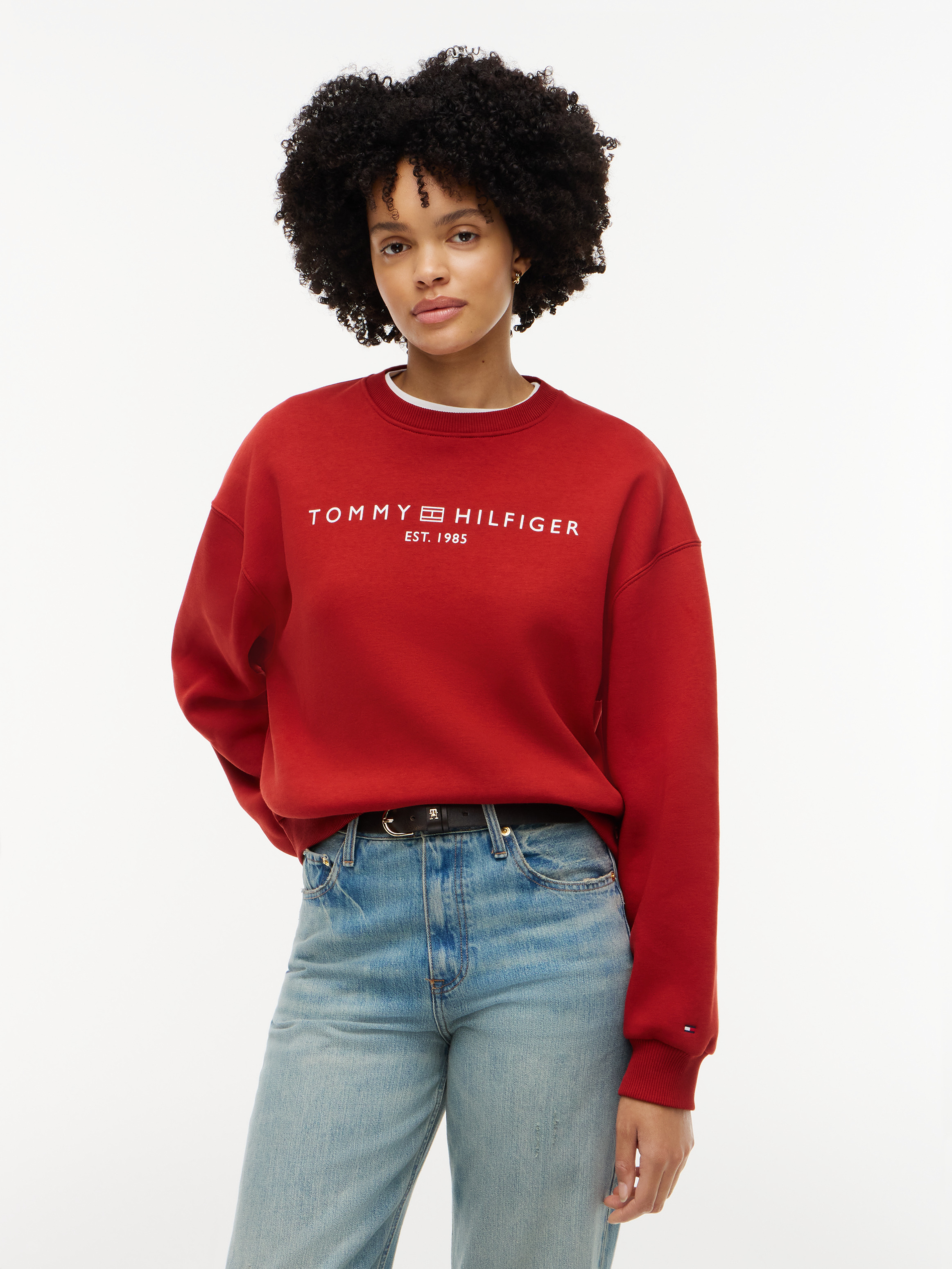 Flex Fleece Relaxed Crew Neck Sweatshirt