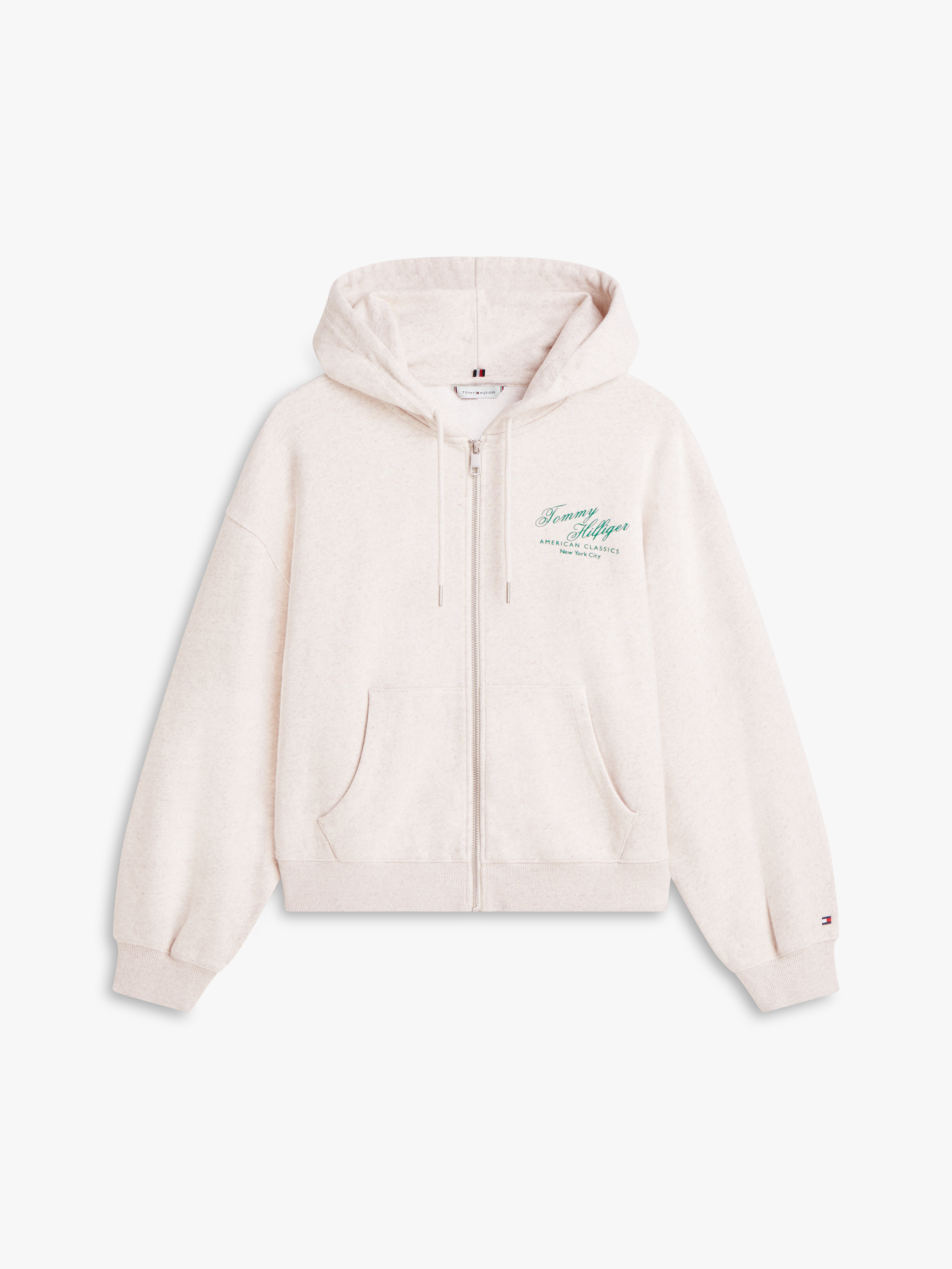 Terry Relaxed Zip-Thru Hoodie | Sweatshirts & Hoodies | Tommy Hilfiger