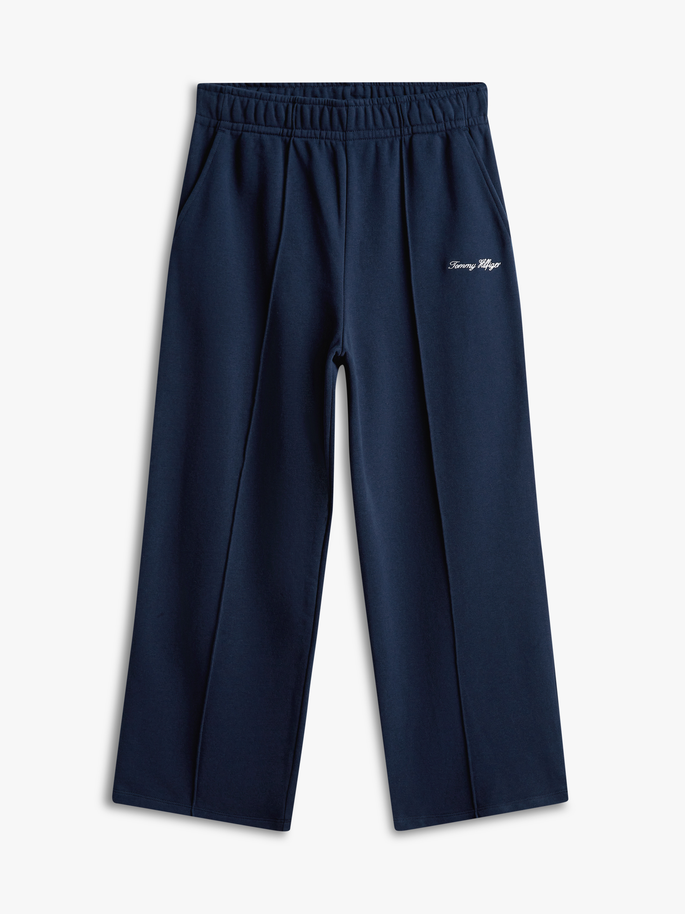 Logo Embroidery Wide Leg Joggers | Pants | Tommy Hilfiger