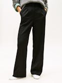 Timeless Wool Blend Wide Leg Trousers
