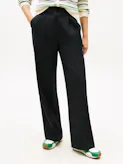 Timeless Wool Blend Wide Leg Trousers