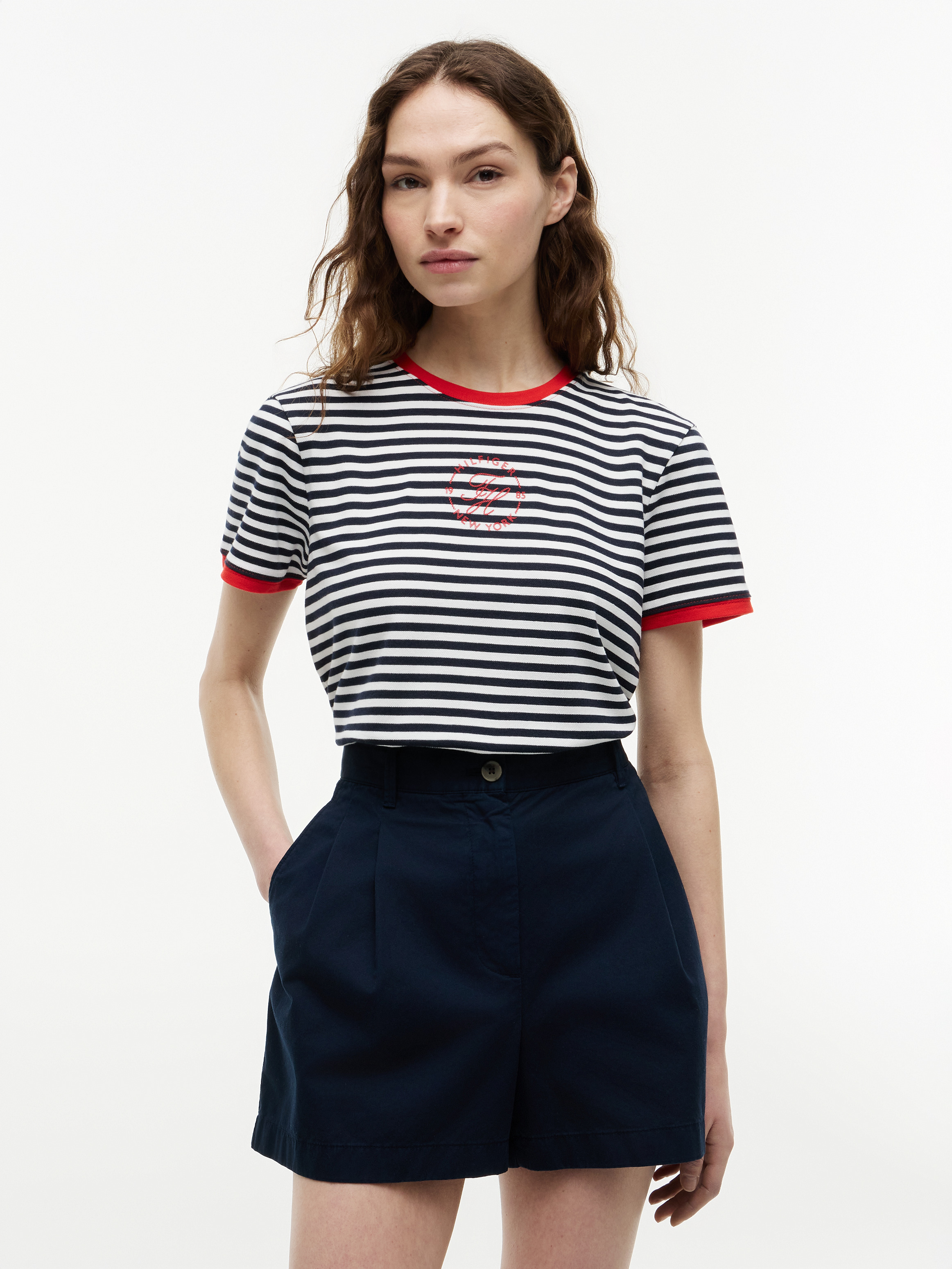 BRETON STRIPE DARK NIGHT NAVY/ECRU