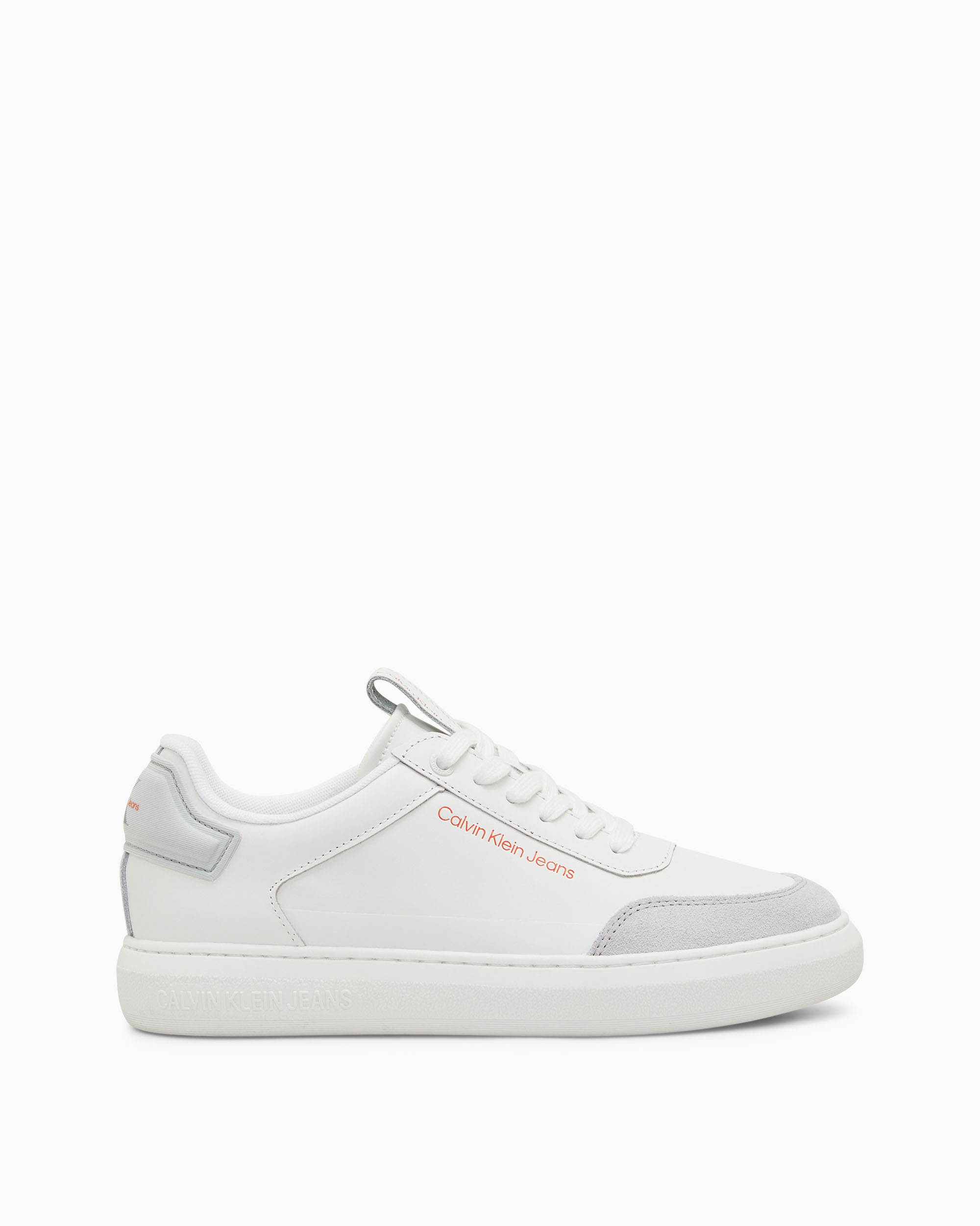 Calvin klein 2024 white trainers