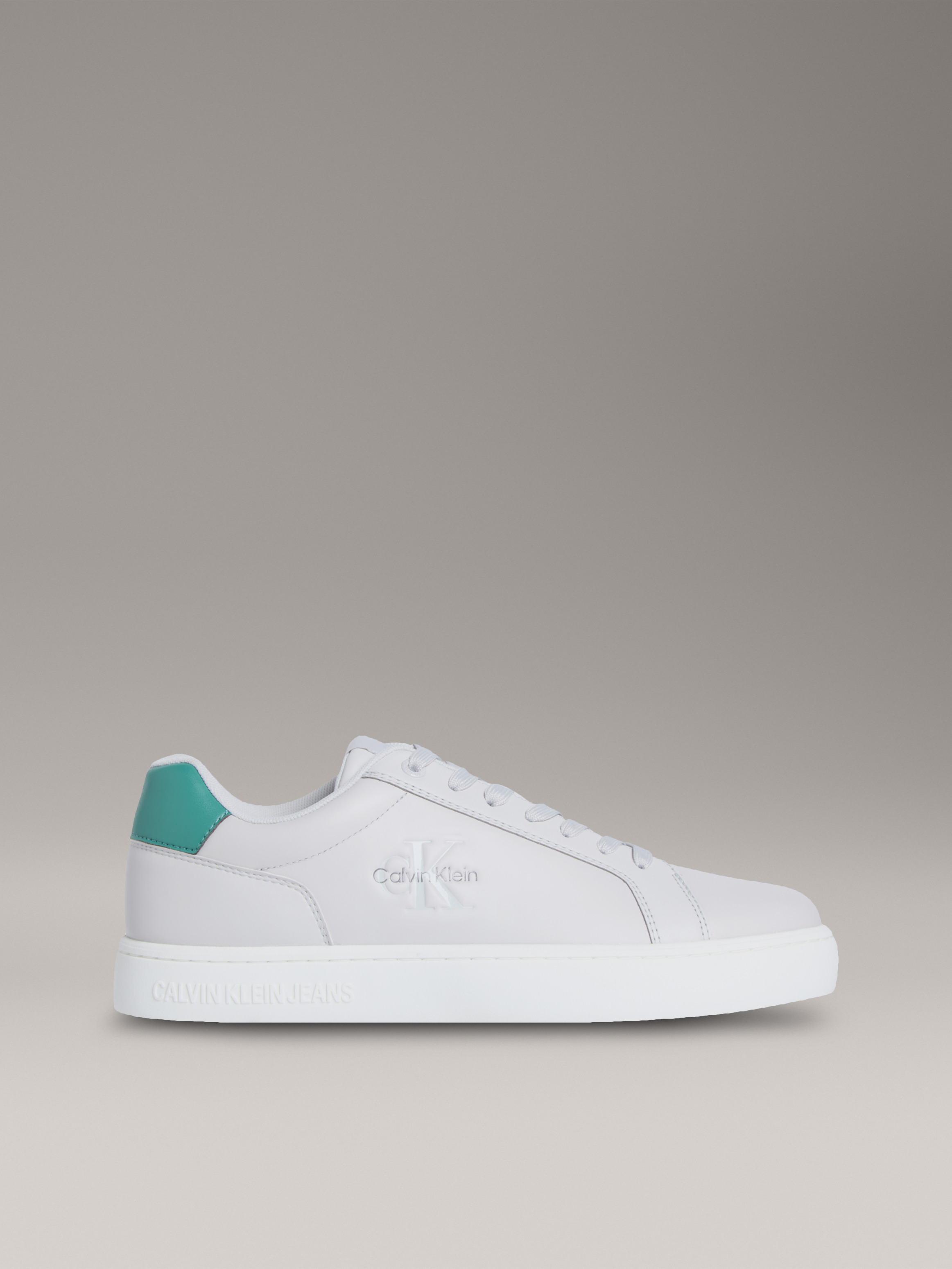 Classic Cupsole Mono Leather Sneakers