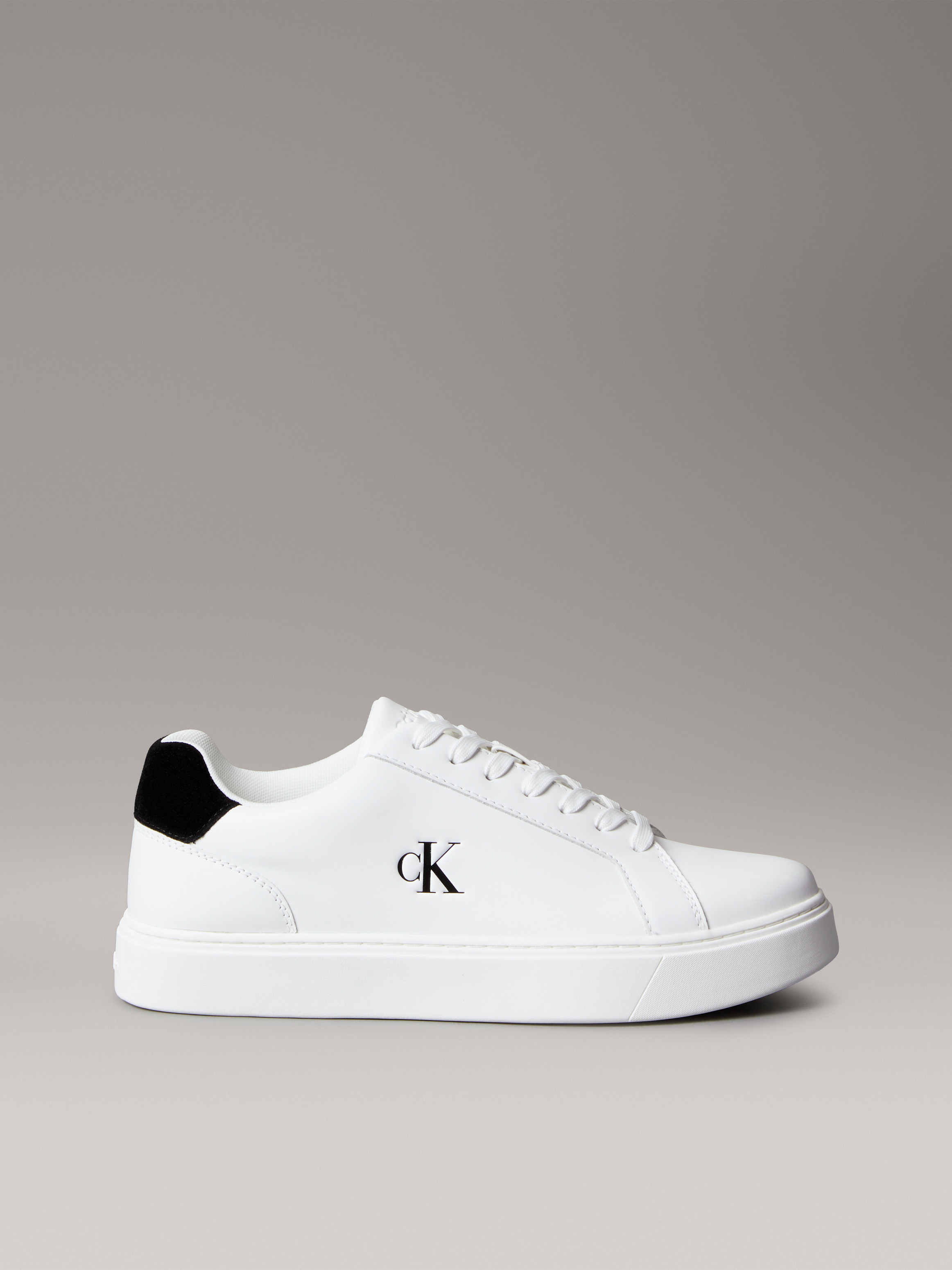 Leather Signature Logo Trainers