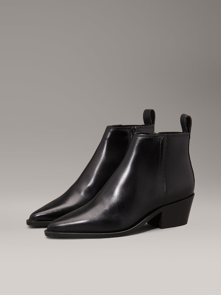 Leather Ankle Boots Calvin Klein1