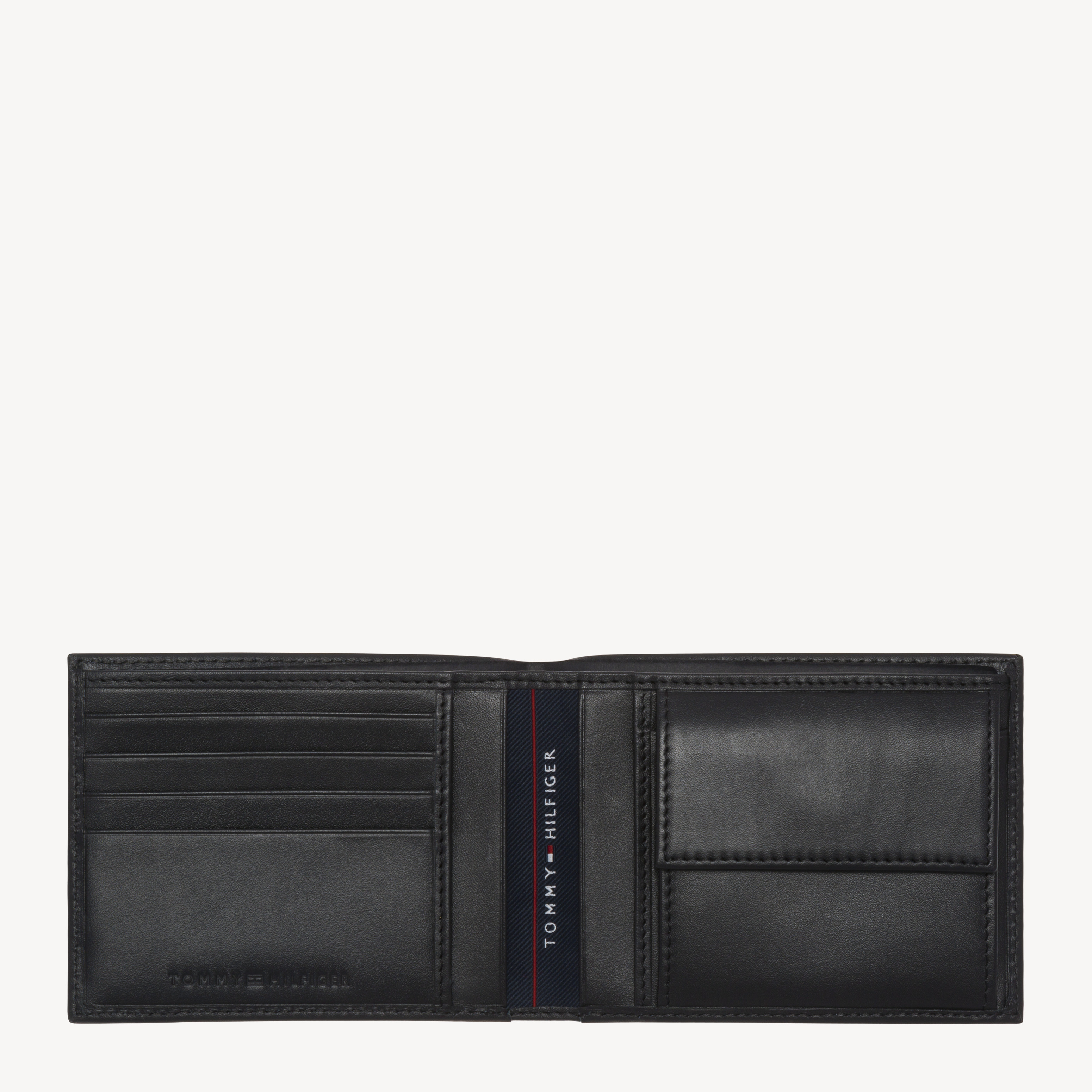 Tommy hilfiger harry leather wallet sales