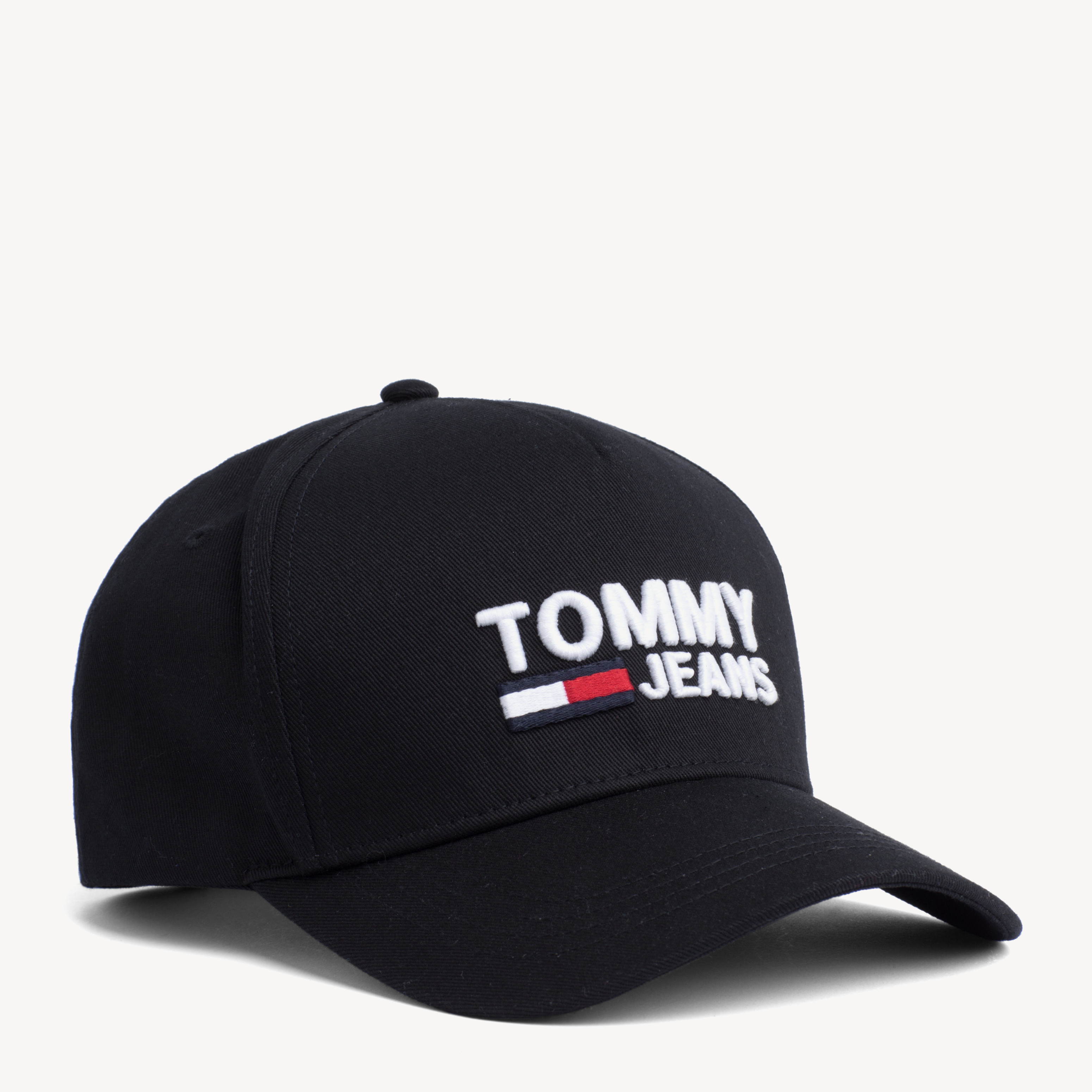 Pure Cotton Logo Baseball Cap Hats Tommy Hilfiger