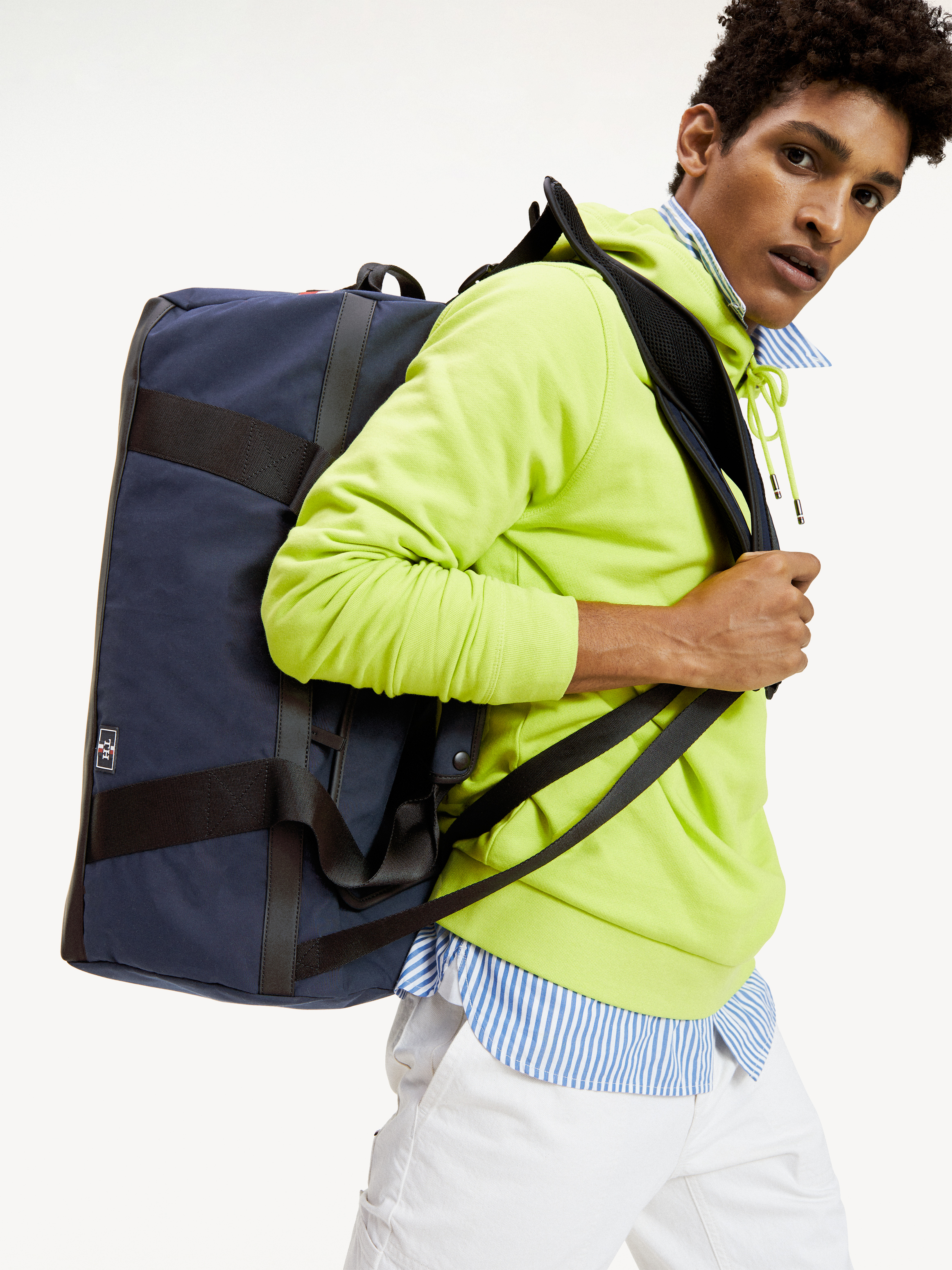 Convertible Canvas Duffle Bag Bags Tommy Hilfiger