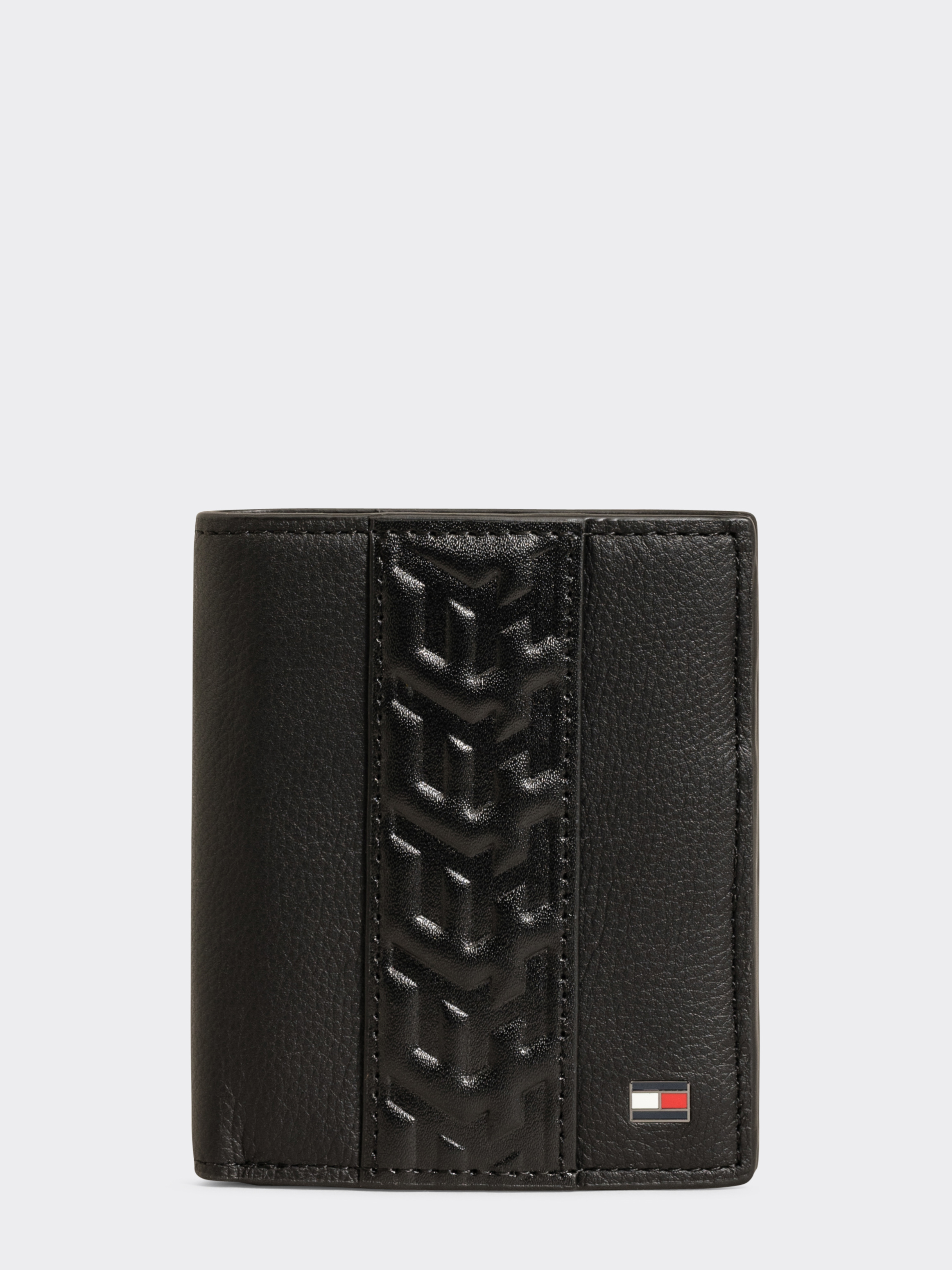 Textured Trifold Wallet Keyrings Tommy Hilfiger