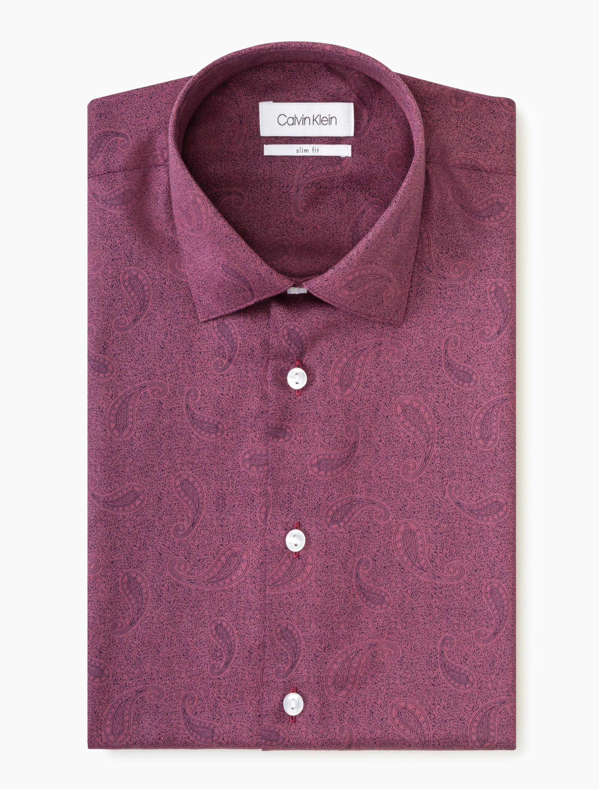 maroon business shirt