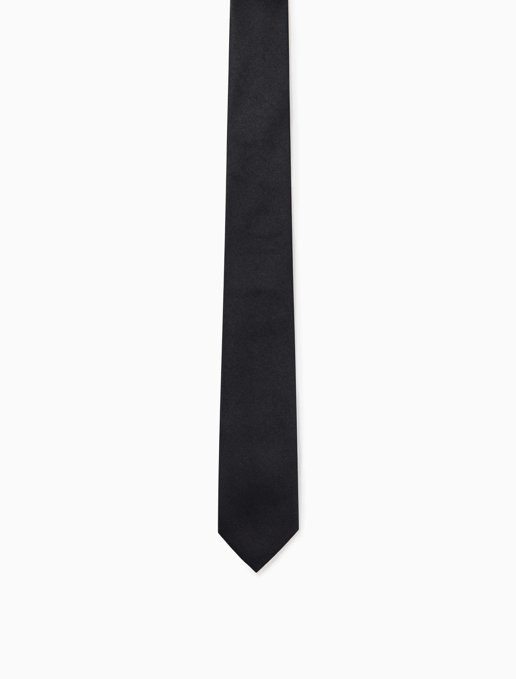 Solid Silk Skinny Tie Ties Calvin Klein - Main Image