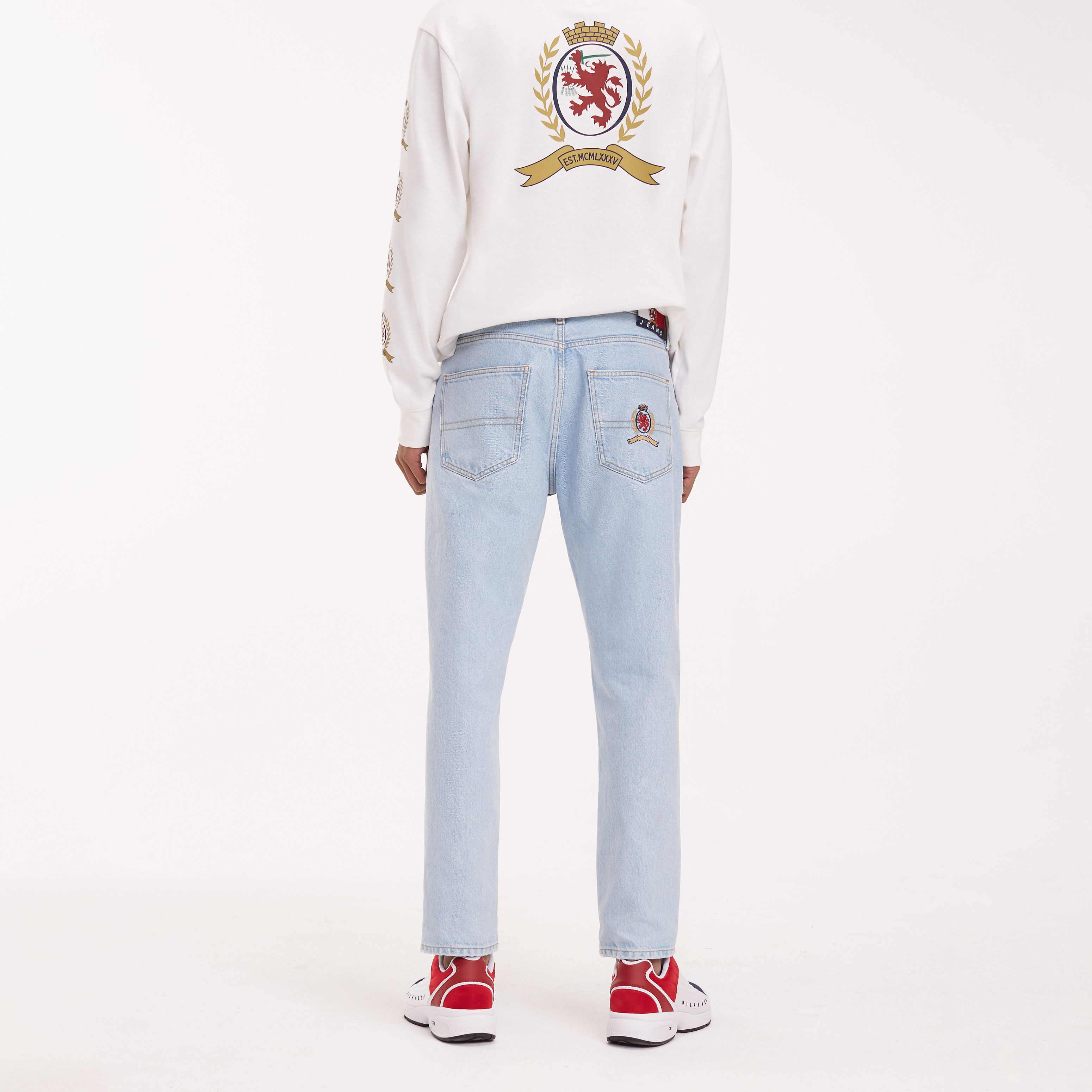 Tommy jeans crest dad jeans discount