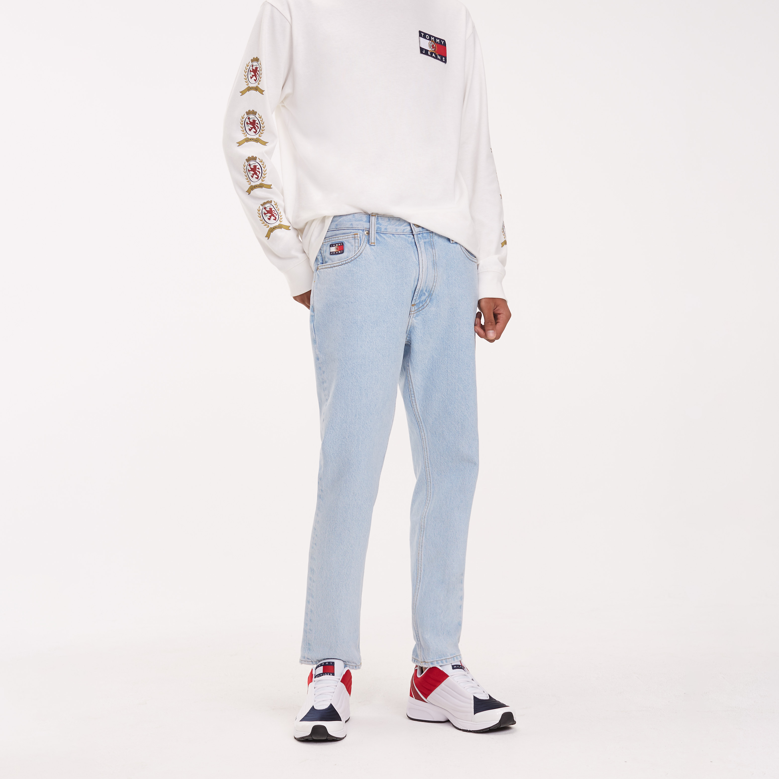 Tommy jeans crest store dad jeans