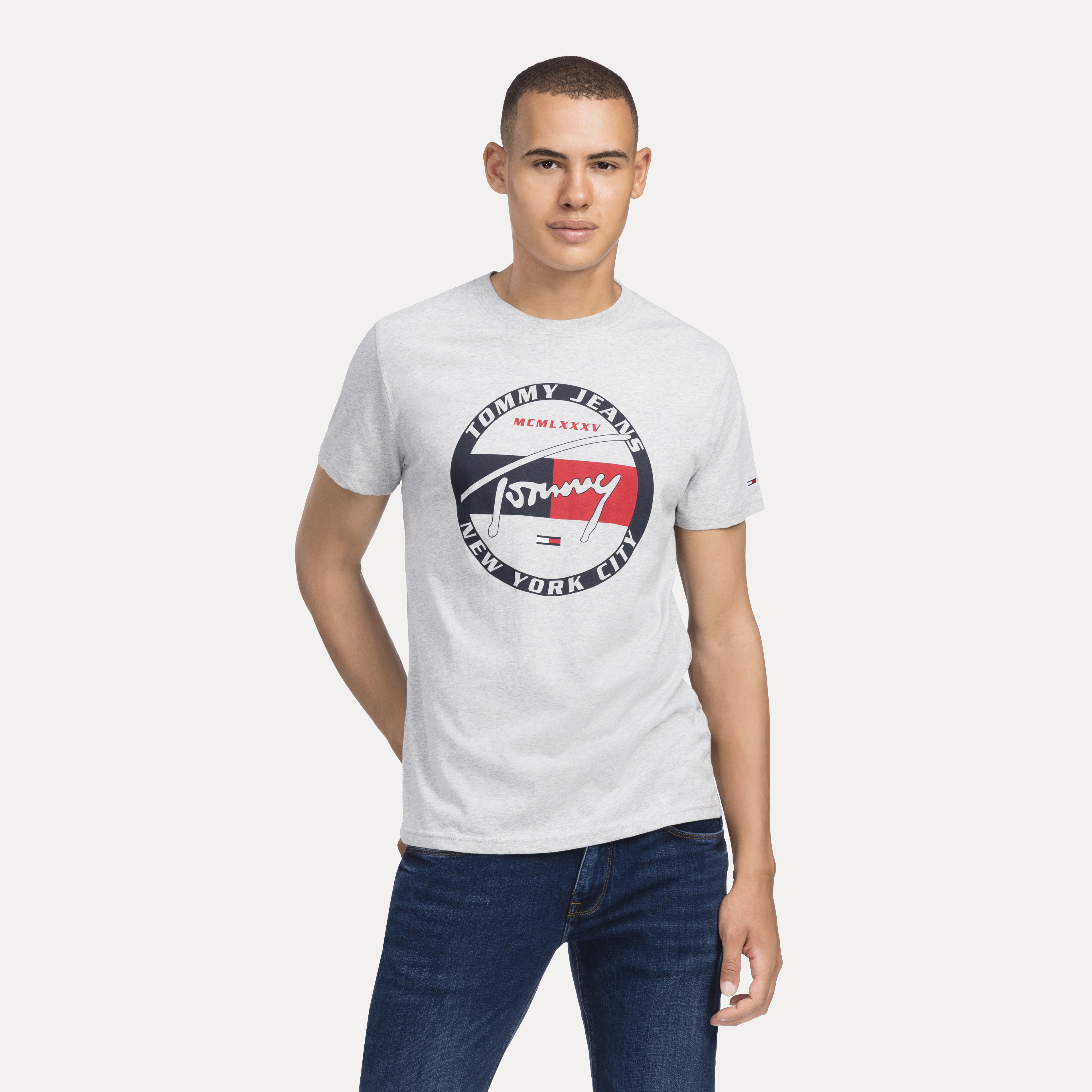 Logo Organic Cotton T shirt T shirts Tommy Hilfiger