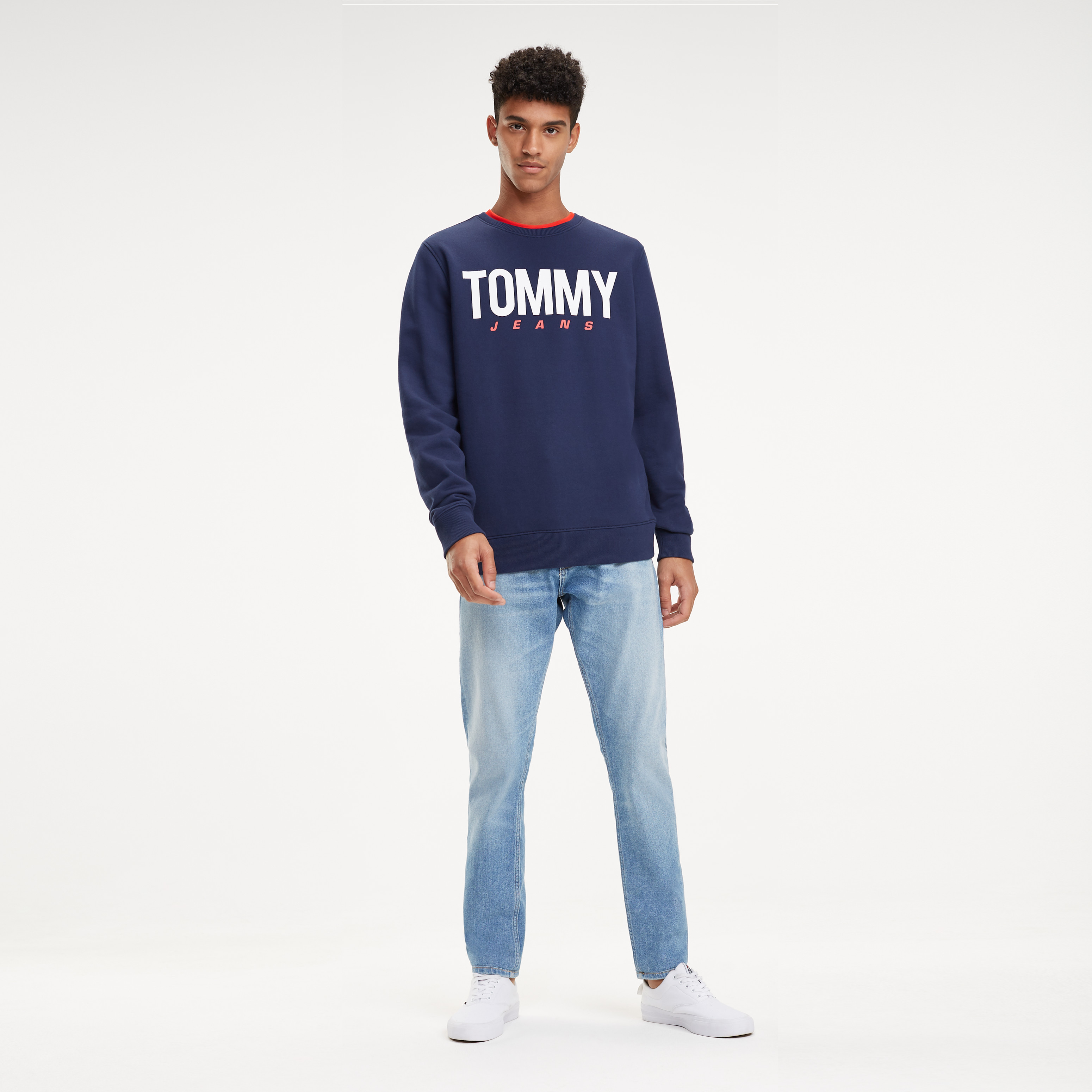 essential sweatshirt tommy hilfiger