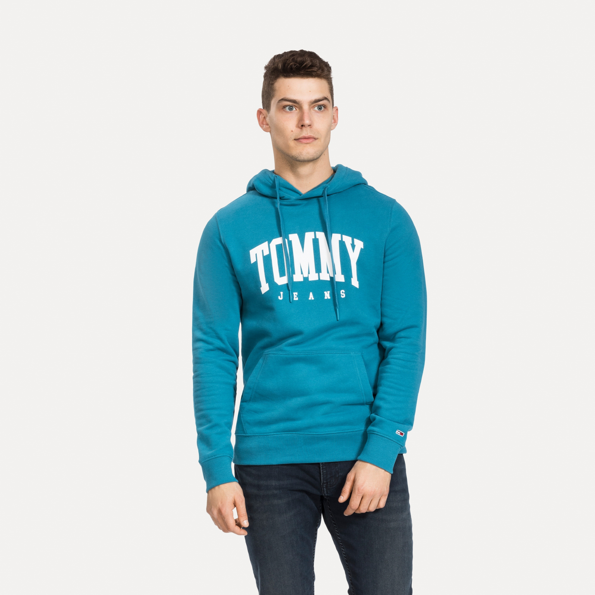 Tommy jeans essential clearance logo hoodie