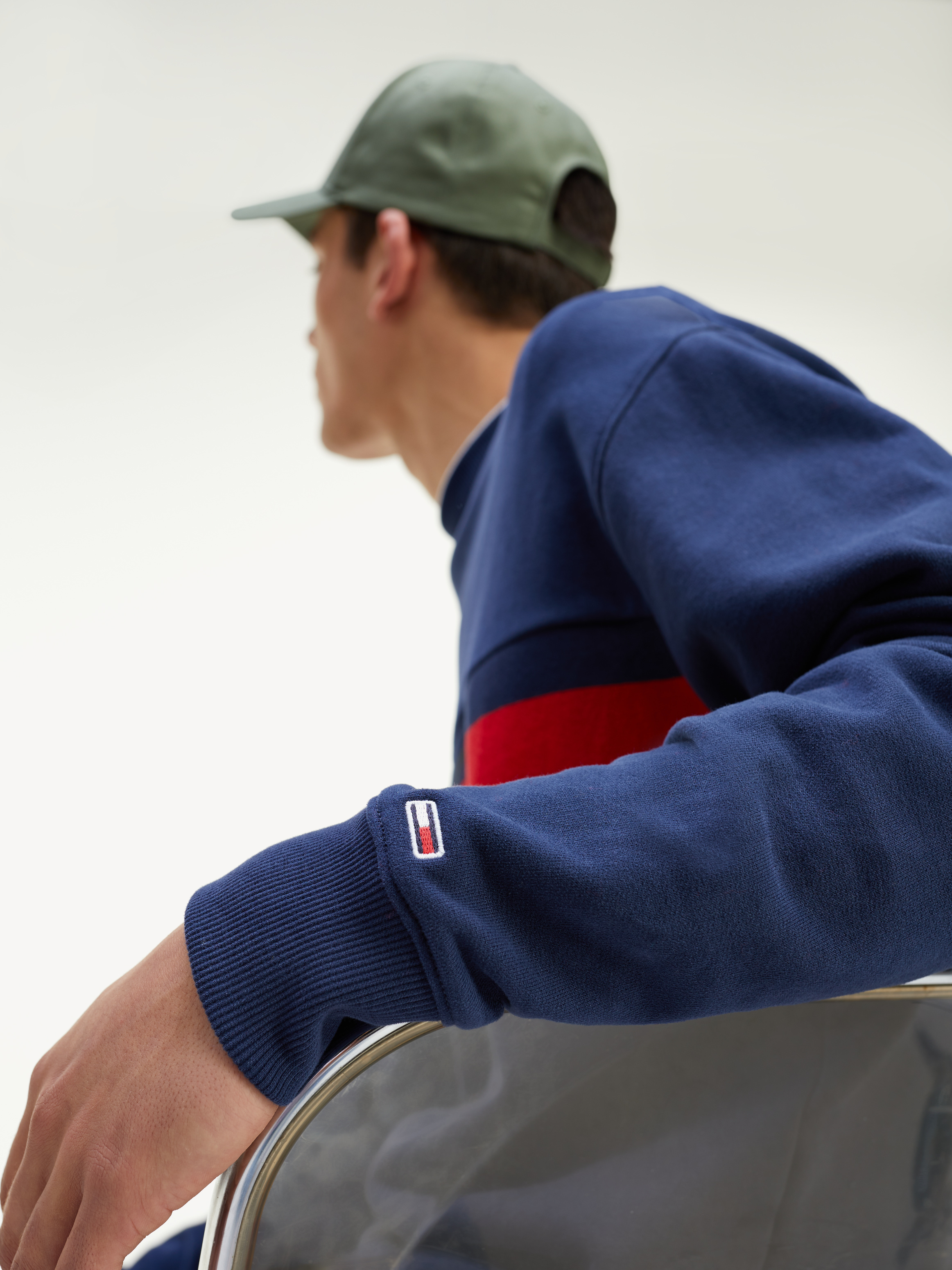 Organic Cotton Sweatshirt Hoodies Tommy Hilfiger