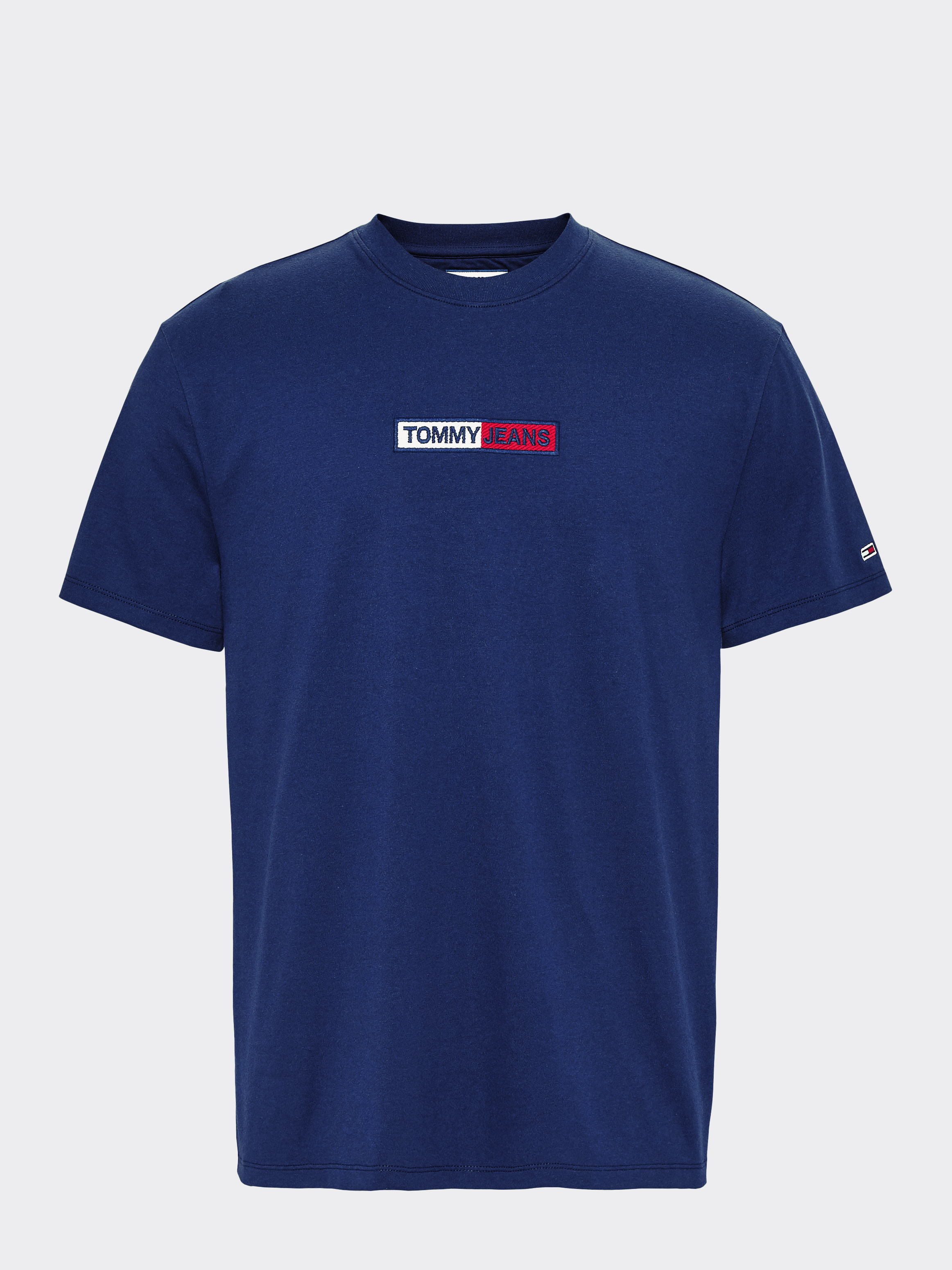 Box Logo Embroidery T shirt T shirts Tommy Hilfiger