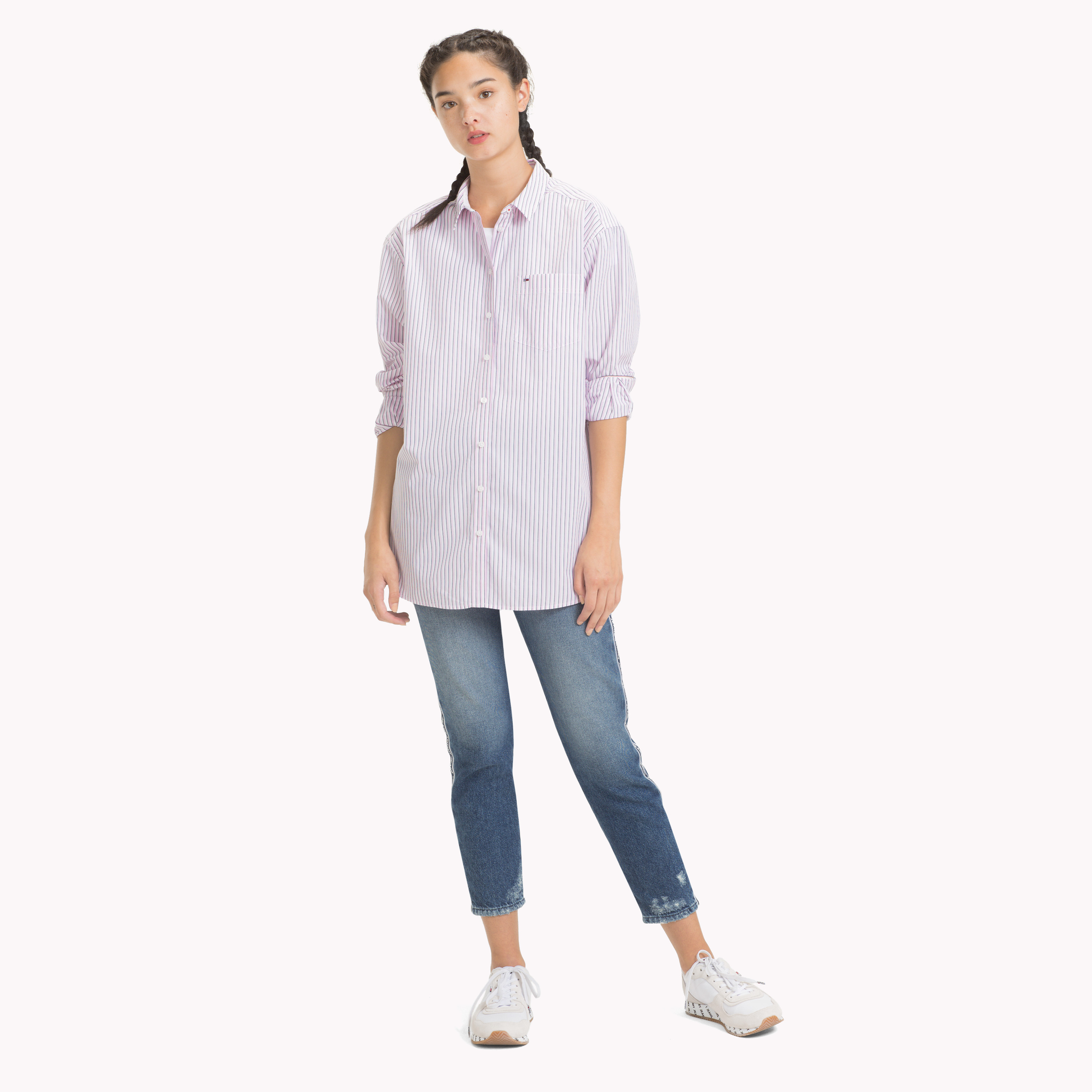 tommy hilfiger boyfriend shirt