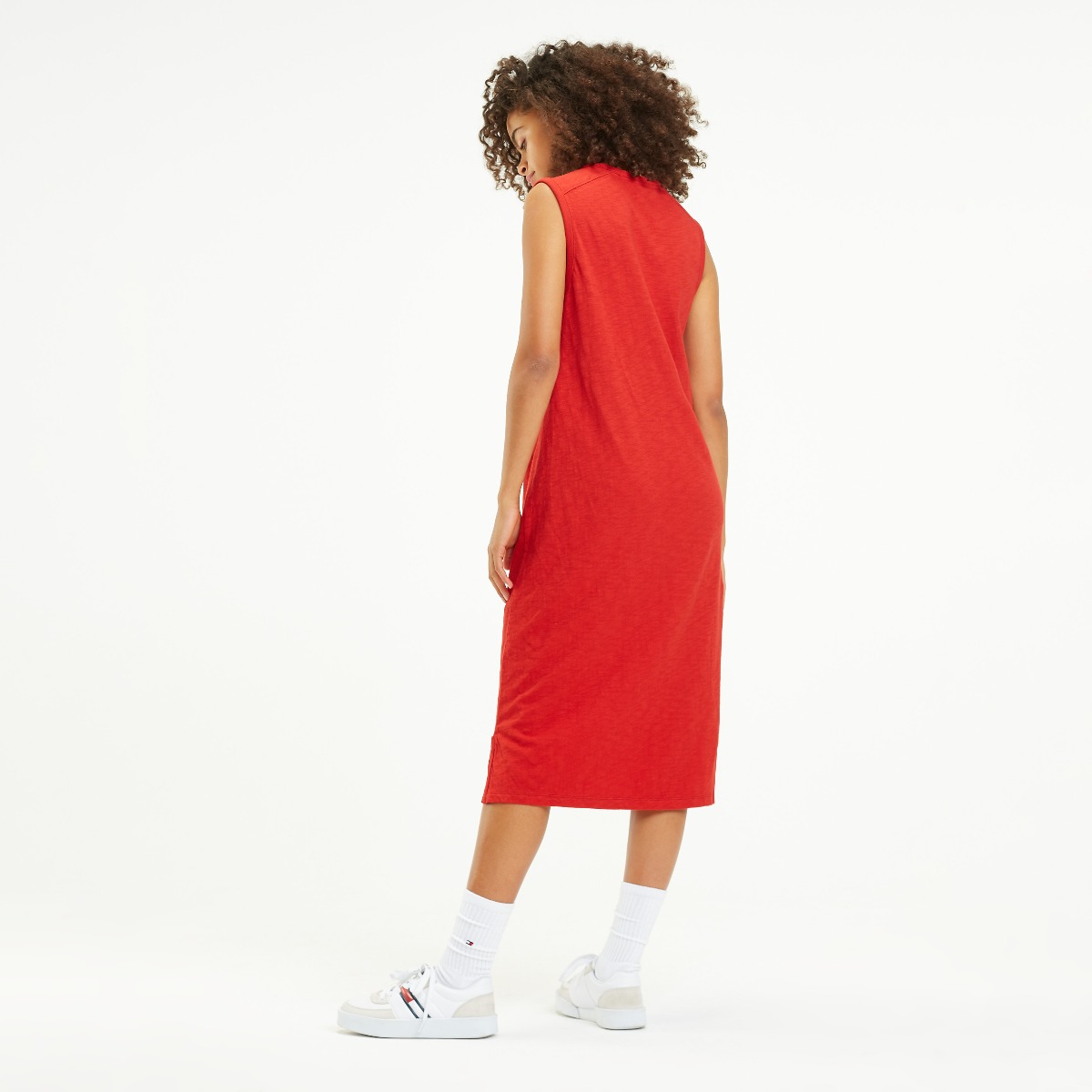 Tommy jeans logo tank dress top