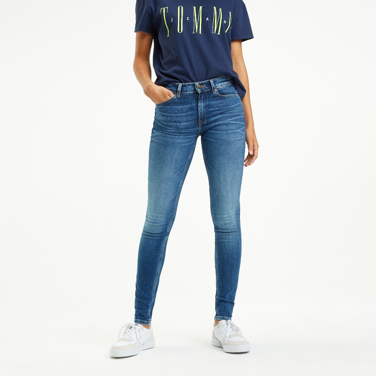 Mid rise skinny hot sale tommy hilfiger